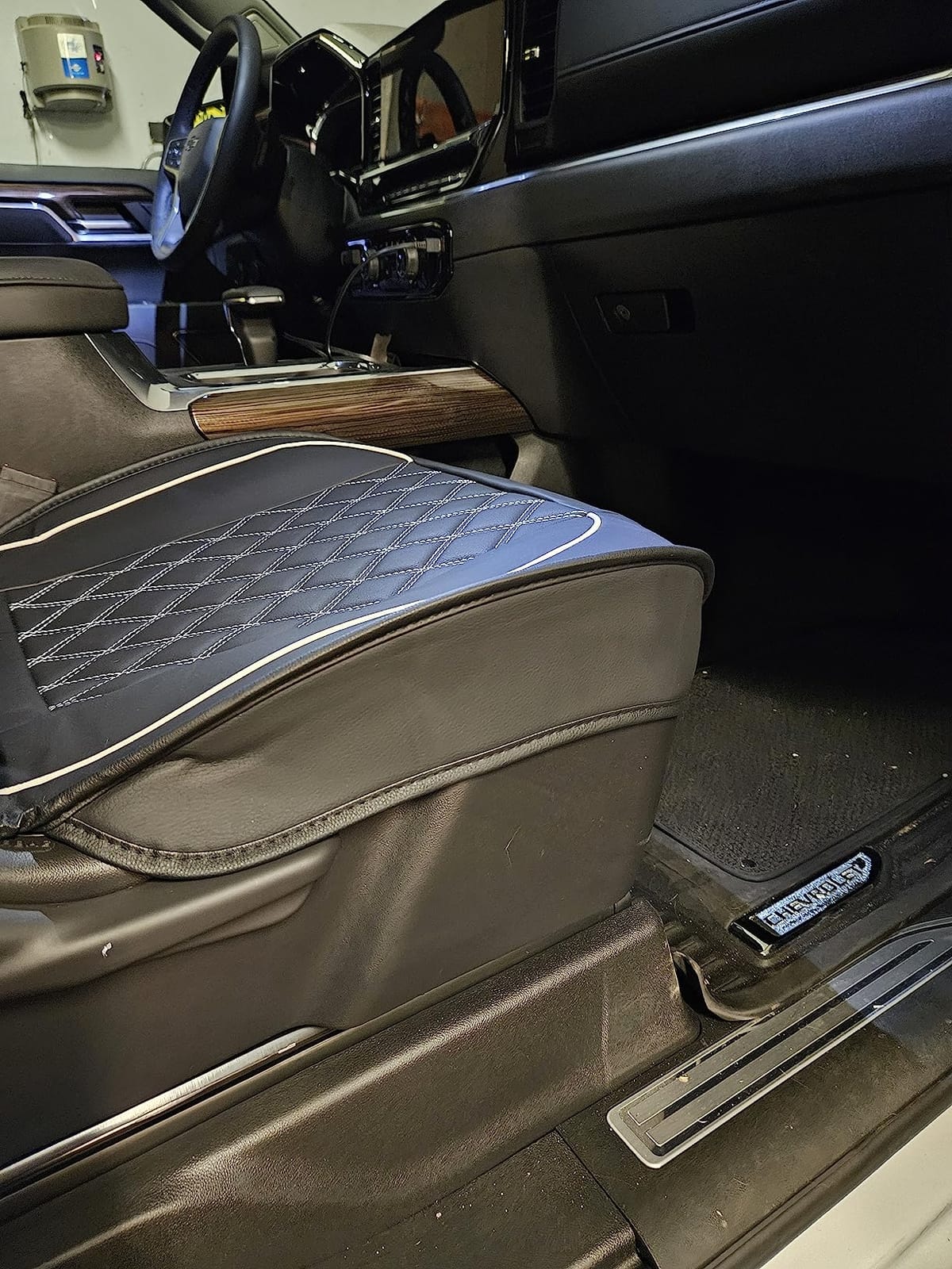 Seat Covers Chevy Chevrolet Silverado GMC Sierra 2007-2026 1500 2500HD 3500HD | Aierxuan Truck Pickup Waterproof Leather Protectors Custom Fit Trail Boss Z71 Crew Double Extended Cab Full Set Black customer photo 1