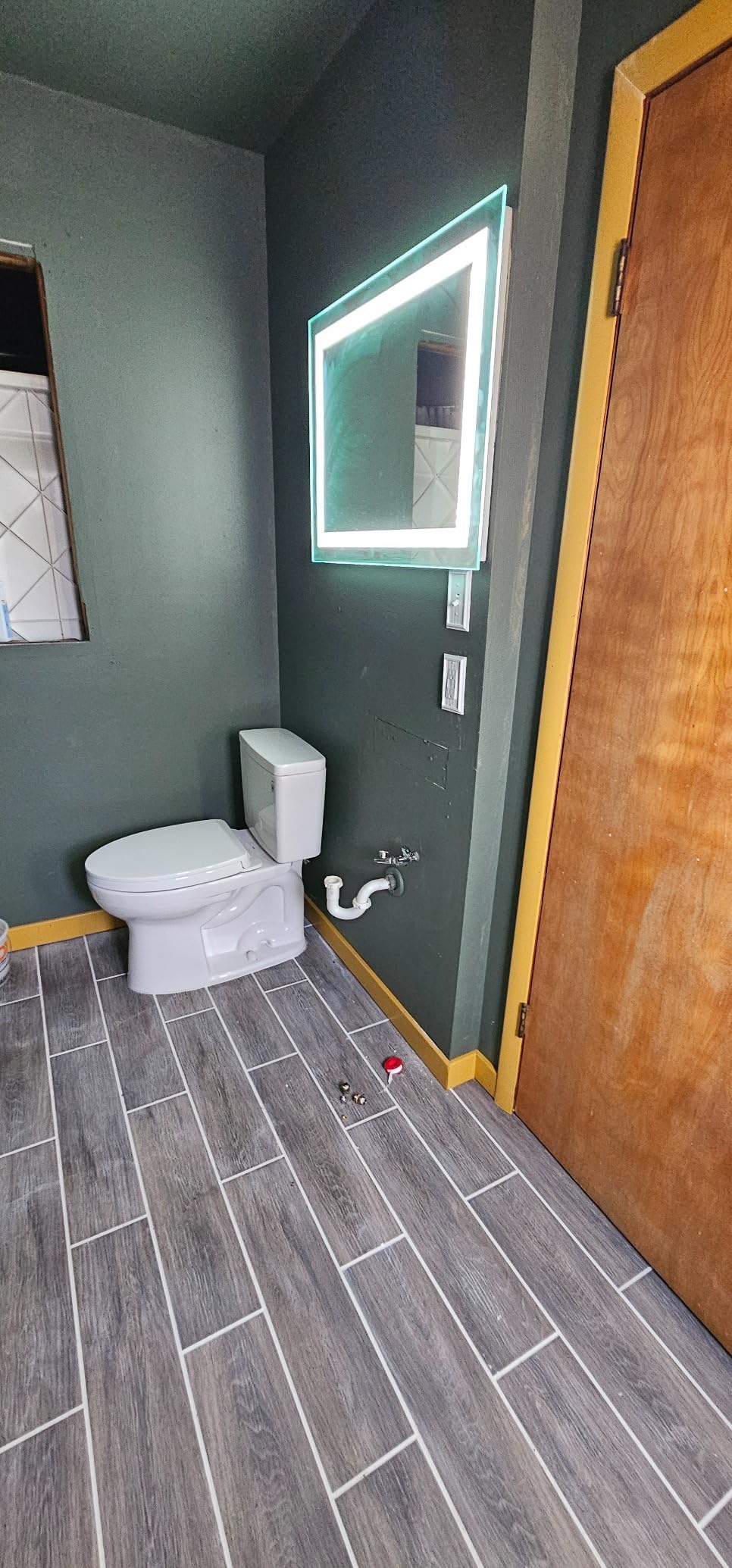 TOTO Drake Two-Piece Elongated 1.6 GPF TORNADO FLUSH Toilet with CEFIONTECT and SoftClose Seat, WASHLET+ Ready, Cotton White - MS776124CSG#01 customer photo 1