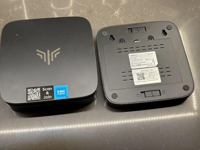 KAMRUI AK1PLUS Mini PC Computer, Intel Celeron N5095 (Up to 2.9GHz), 16GB RAM 256GB SSD, Dual 4K Mini Desktop Computer, Support 2.5'' SSD Expansion, WiFi, Bluetooth, Ethernet, Business Home Office PC customer photo 1