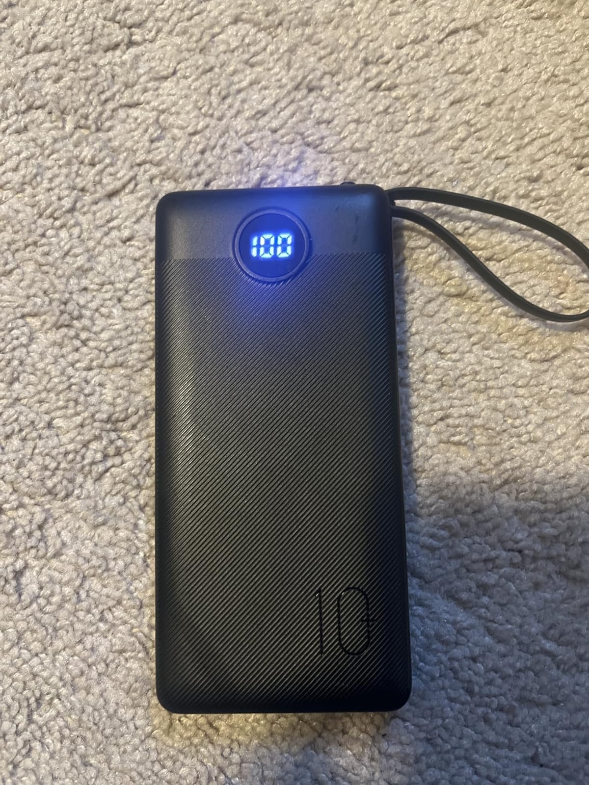 VEEKTOMX 10000mAh Portable Charger with 4 Built-in Cables customer photo 1