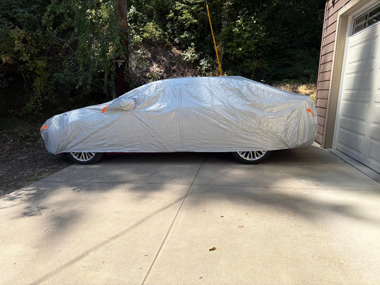 EzyShade Car Cover Waterproof All Weather. Size A4 | Multi-Layer Outdoor Car Covers for Automobiles. Rain Sun Snow UV Dust Protection. Sedan, Hatch, SUV, Truck customer photo 2