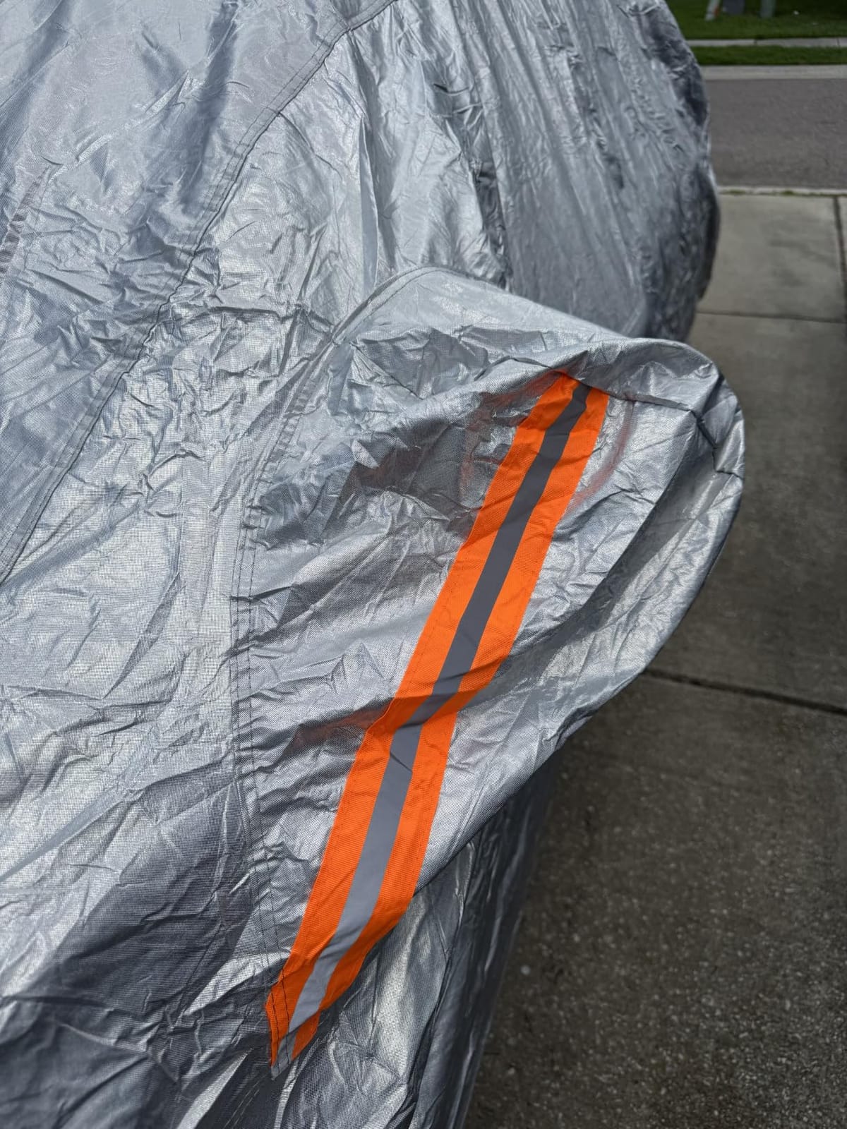 EzyShade Car Cover Waterproof All Weather. See Vehicle Size-Chart. Size A5 | Multi-Layer Outdoor Car Covers for Automobiles. Rain Sun Snow UV Dust Protection. Sedan, Hatch, SUV, Truck - See Size Chart customer photo 2
