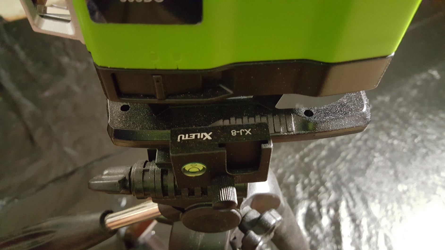 Huepar Laser Level 360 Self Leveling, Rechargeable Green Laser 4x360 Cross Line Lazer Leveler 4D Level Laser Tool for Construction - LS04CG customer photo 2