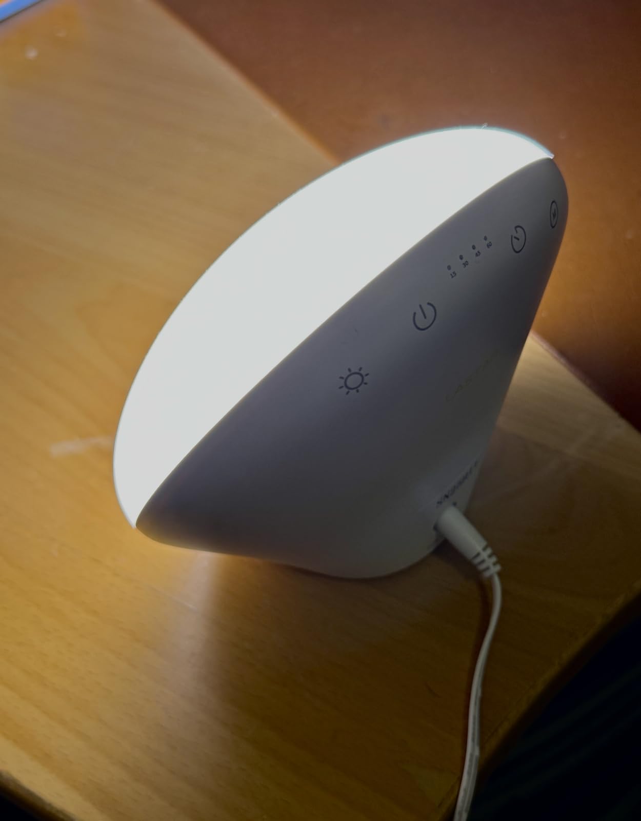 LASTAR Sun Lamp, 10,000 Lux Sunlight Lamp with 4 Color Temperatures & 5 Brightness & 1H Timer, Touch Control Daylight Lamp with Memory Function for Home customer photo 1