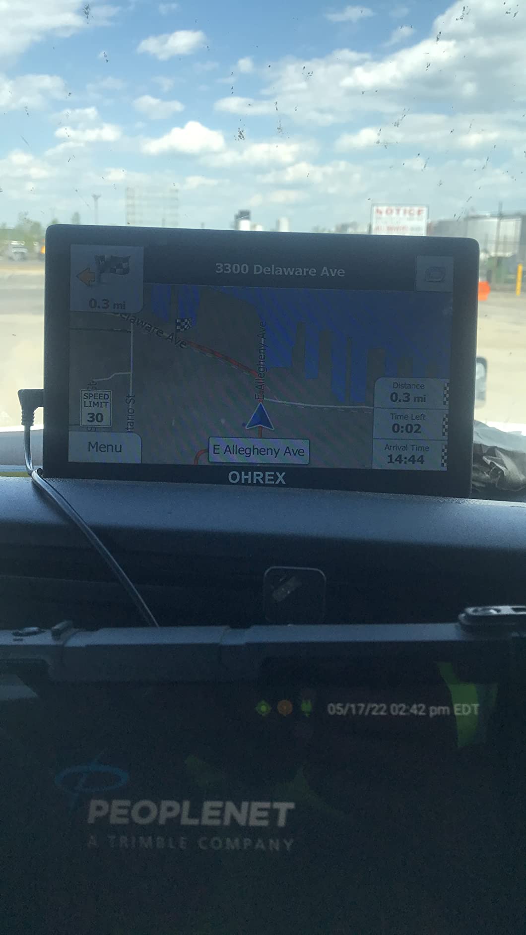 OHREX N900 Truck GPS Commercial Drivers 2026, Trucker GPS for Semi Truck 9