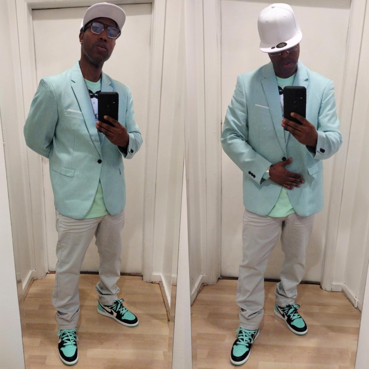 Men's Blazer Casual Sport Coats Slim Fit Lightweight Sports Jacket customer photo 2