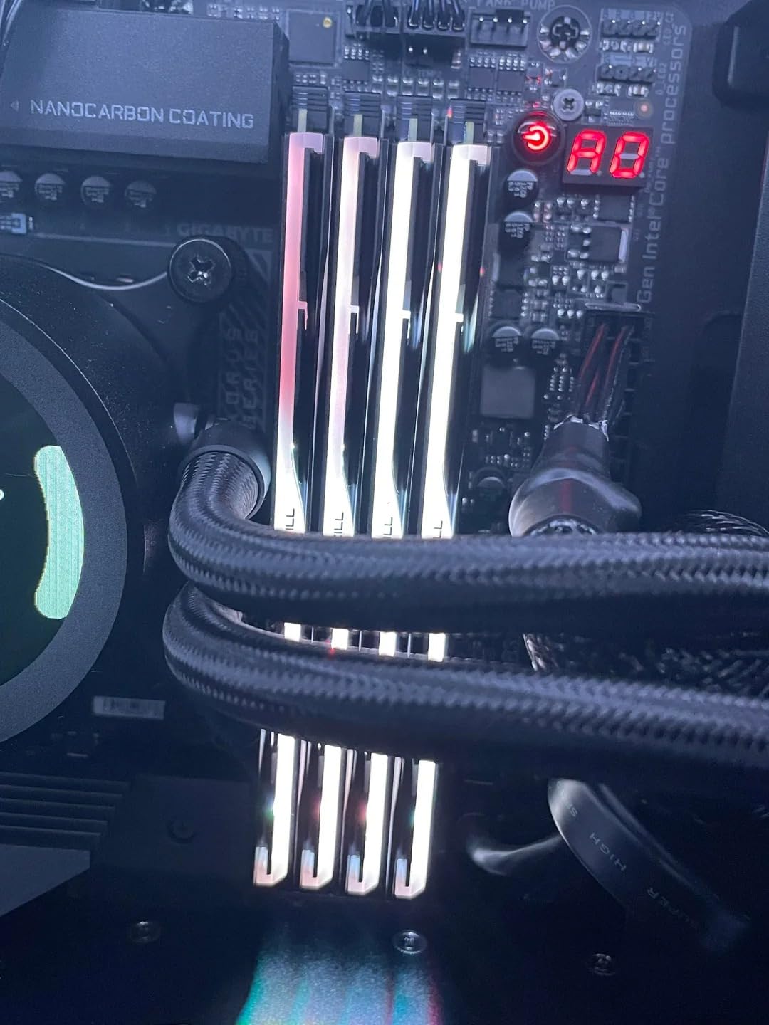 G.SKILL Trident Z5 RGB Series DDR5 RAM (Intel XMP 3.0 & AMD Expo) 32GB (2x16GB) 6000MT/s CL36-36-36-96 1.35V Desktop Computer Memory U-DIMM - Matte Black (F5-6000J3636F16GA2-TZ5RK) customer photo 1