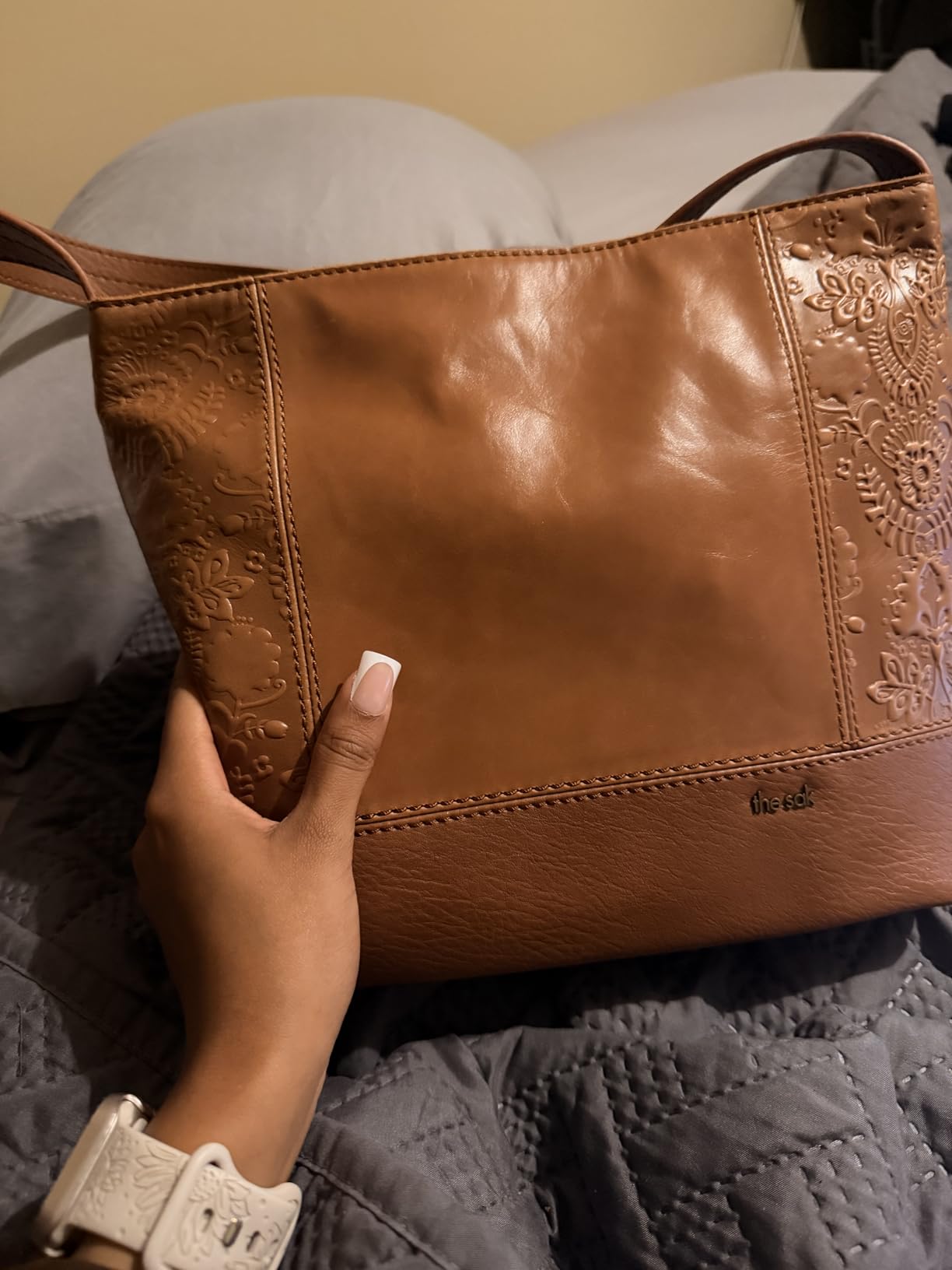 The Sak De Young Hobo Bag - Premium Leather Women's Handbag customer photo 1