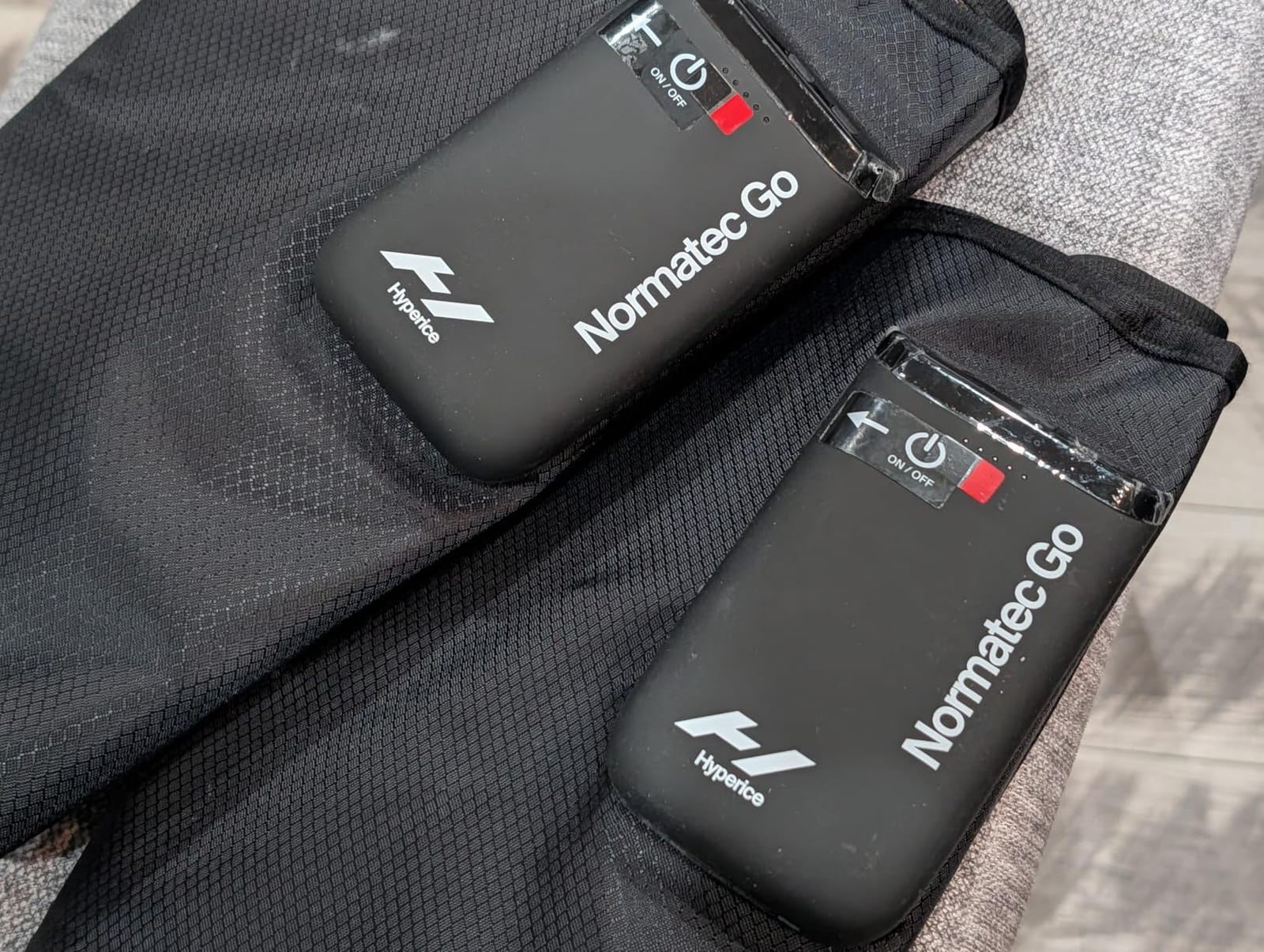 Hyperice Normatec Go Wireless Mobile Dynamic Air Compression Calf Muscles customer photo 1