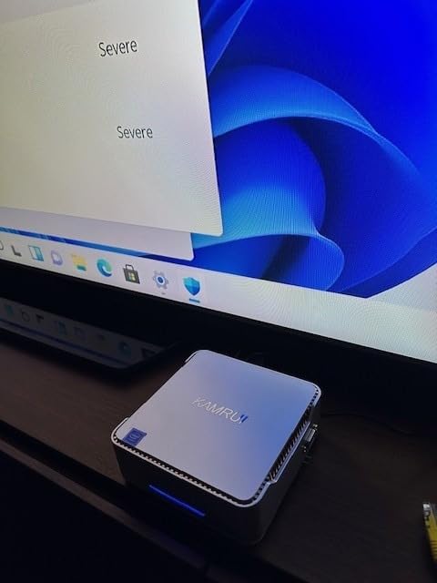 KAMRUI Pinova P2 Mini PC, AMD Ryzen 7330U (4 Cores, 8 Threads, Up to 4.3GHz), 16GB RAM 256GB SSD, Zen3 Architecture 7nm Processor, 8MB L3 Smart Cache Mini Computers, Triple 4K Display for Home/Business customer photo 2