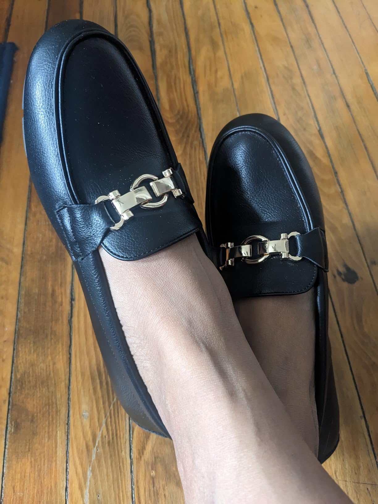 Loafers for Women Business Casual Shoes Comfortable & Lightweight Penny Loafers Slip On Work Flats customer photo 2