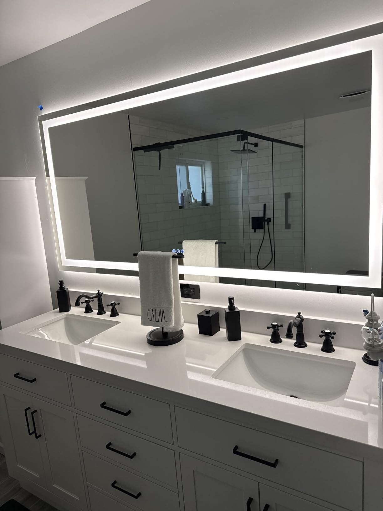 Amorho LED Bathroom Mirror 48