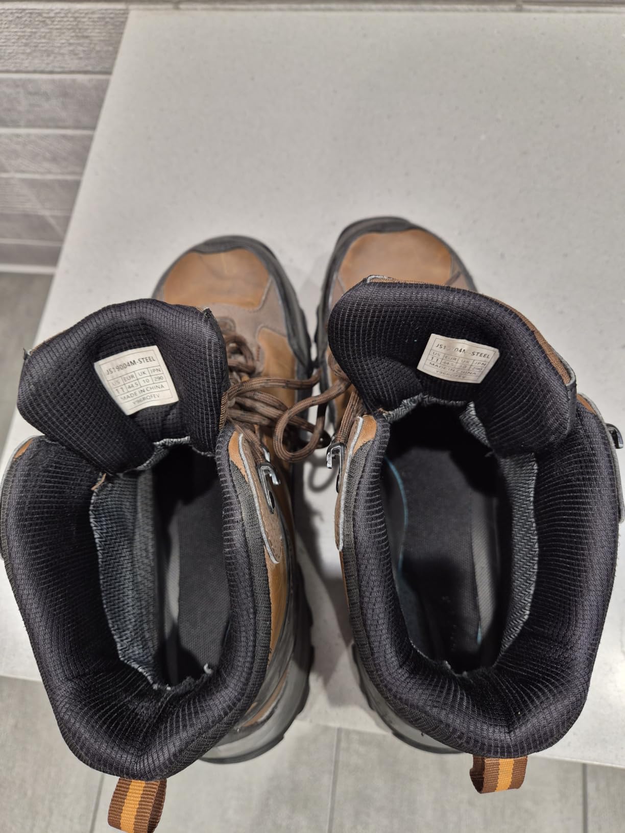 NORTIV 8 Men's Waterproof Steel Toe Work Boots | Slip Resistant ASTM-certified Safety Toe Boots for Men for Construction, Warehouse, Industrial and Daily Work, Paladin-Steel customer photo 1