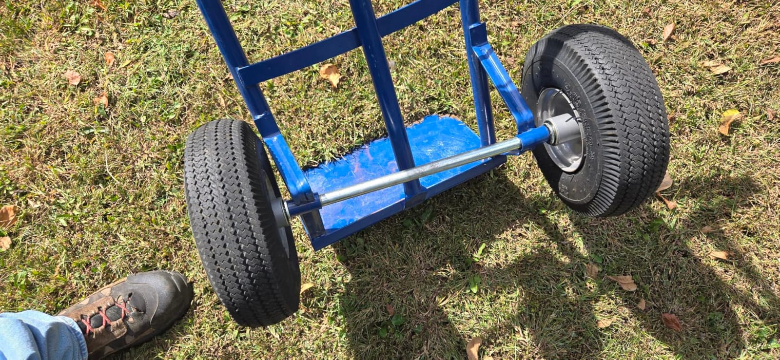 Pro Lift Hand Trucks Heavy Duty - Industrial Dolly Cart with Vertical Loop Handle and 800 Lbs Maximum Loading Capacity customer photo 1