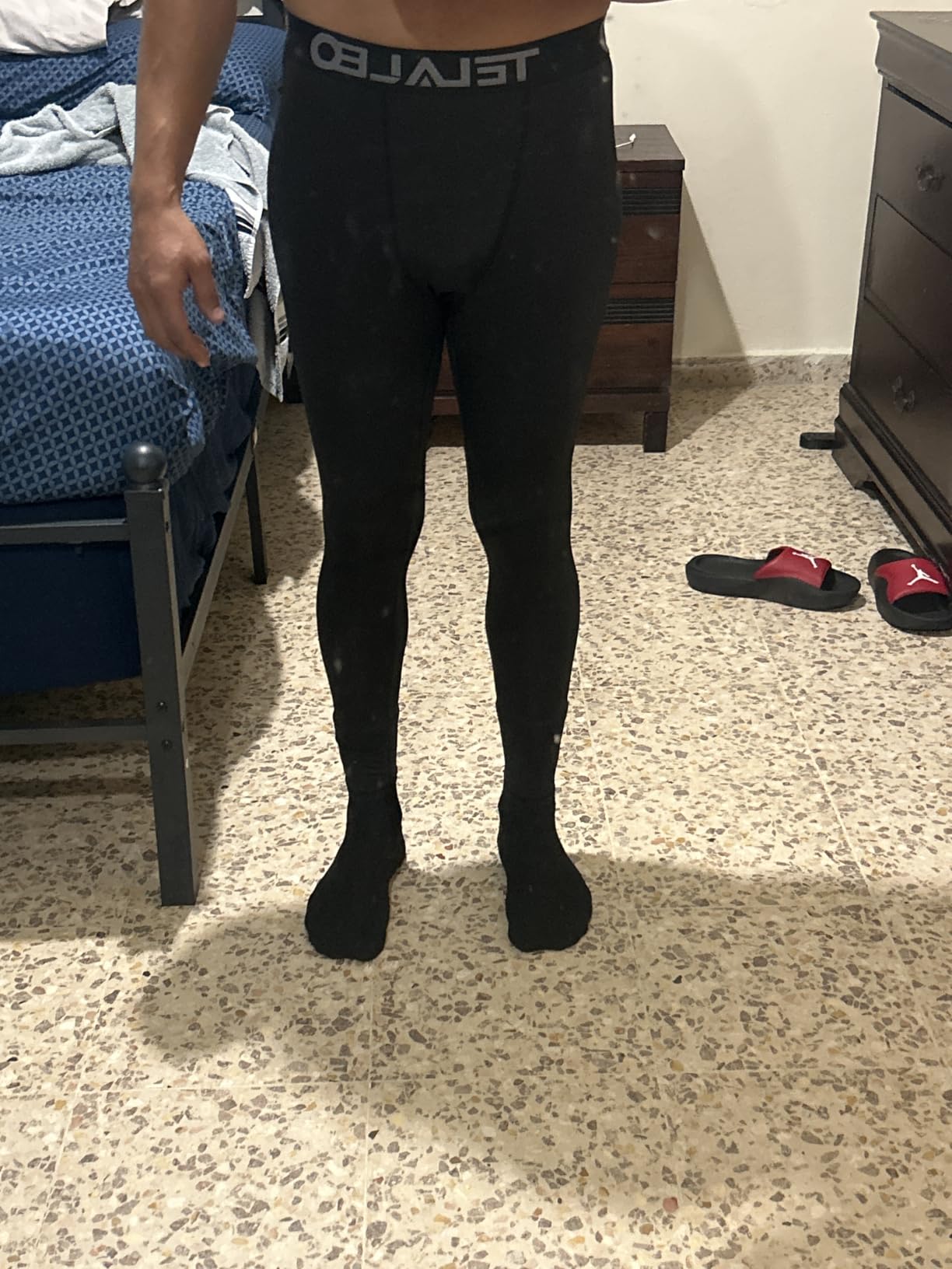 5 Pack Men's Compression Pants Performance Leggings Tights Baselayer customer photo 1
