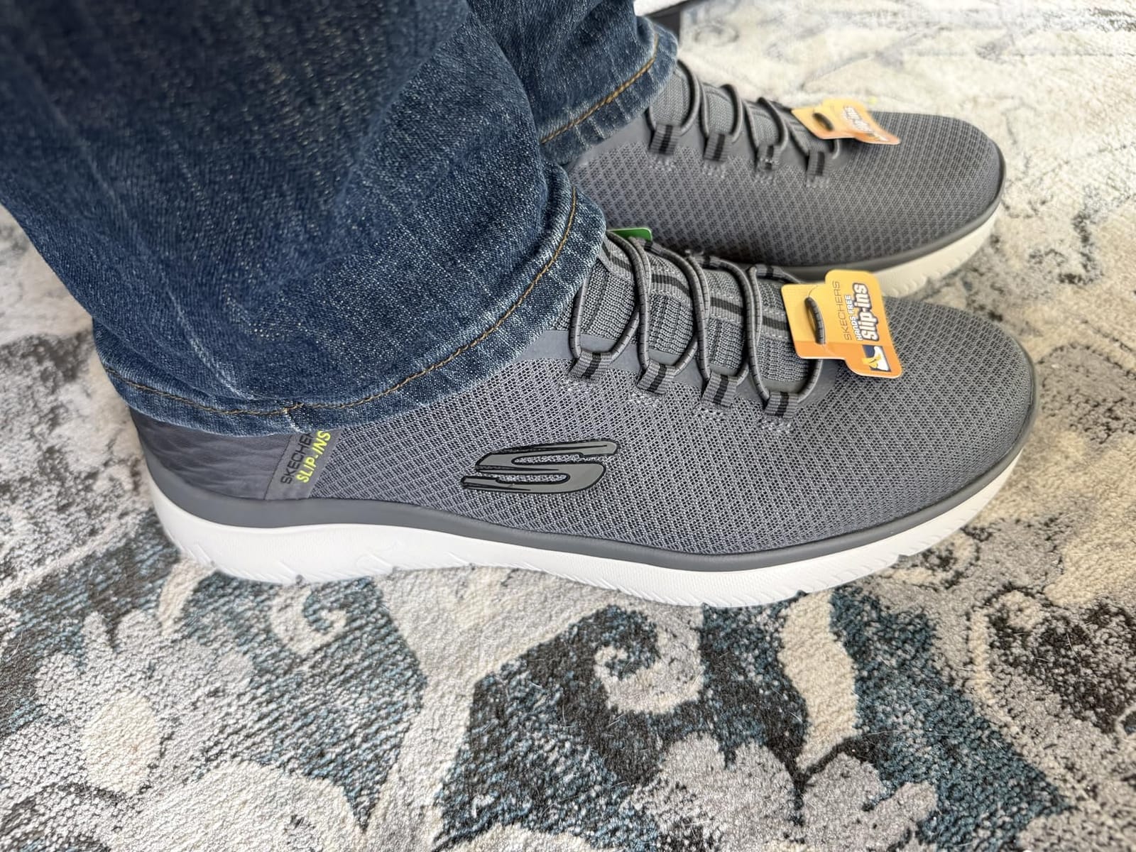 Skechers Men's Summits High Range Hands Free Slip-in Sneaker customer photo 2