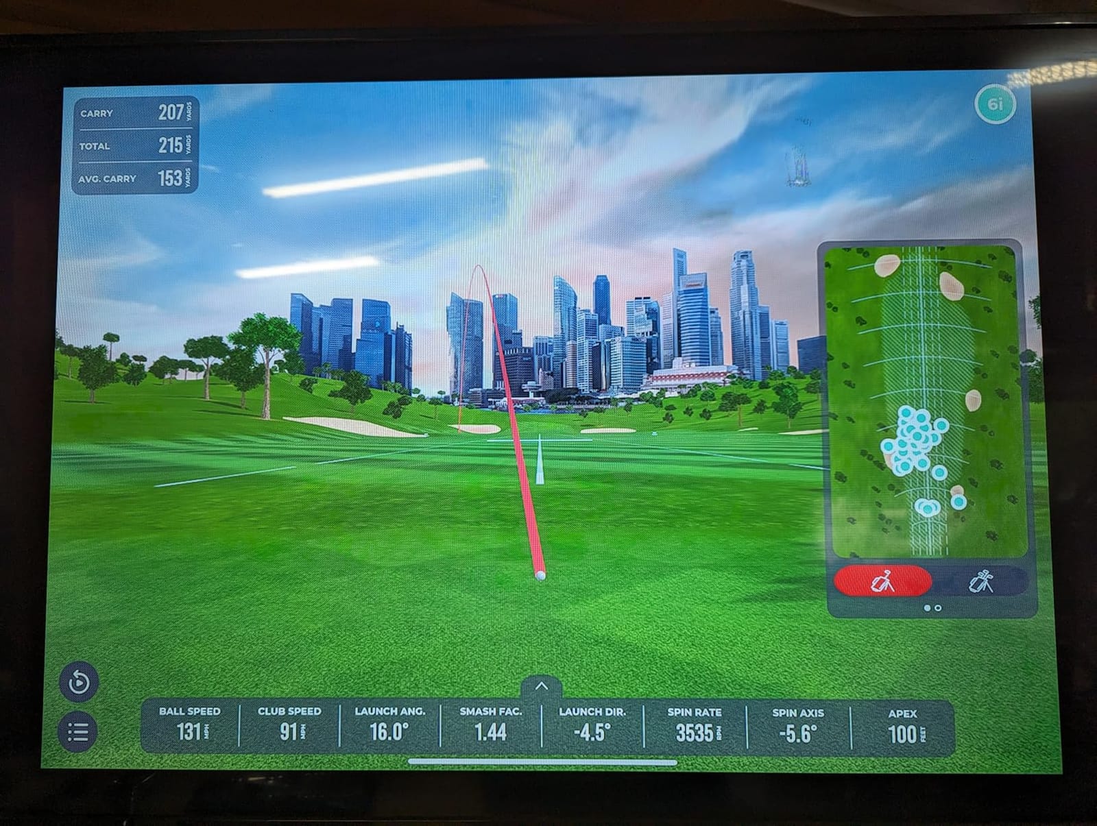 Rapsodo MLM2PRO Mobile Launch Monitor Golf Simulator | 3 Chrome Tour Balls customer photo 2