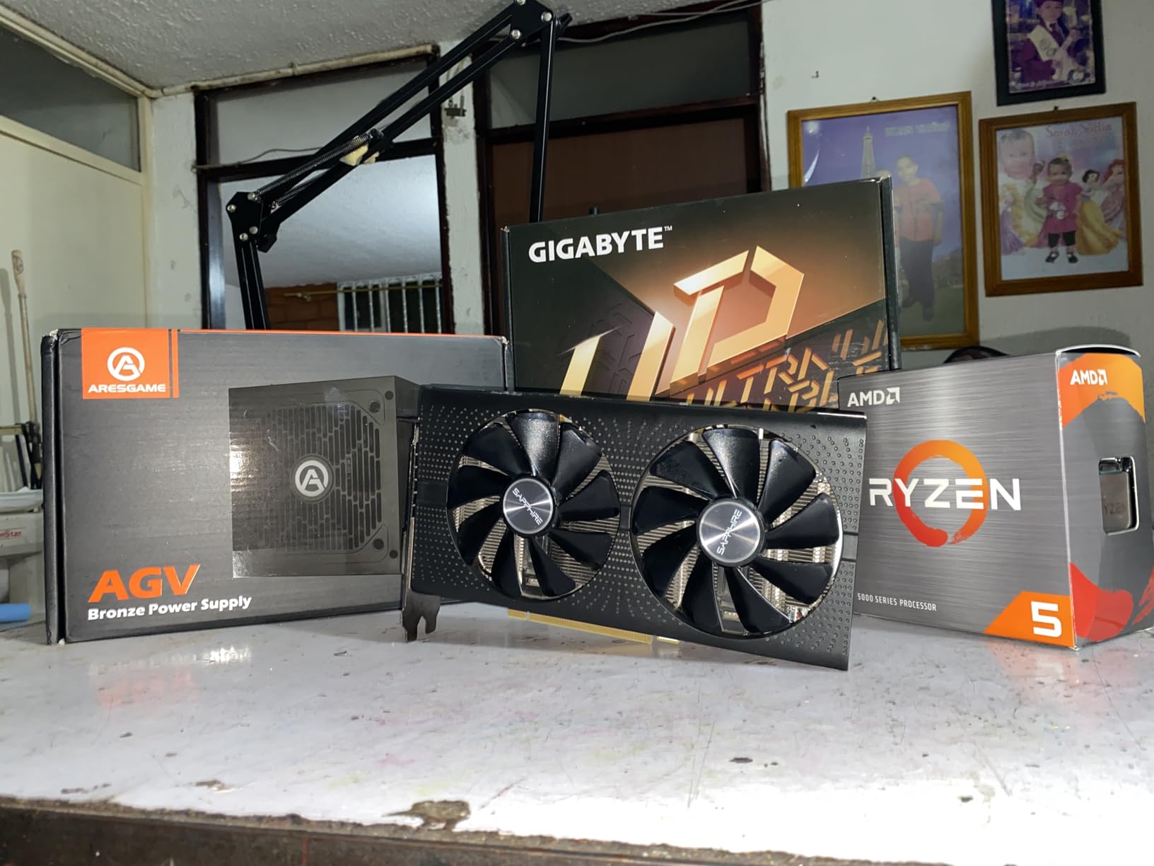 B550M K AMD AM4 Micro-ATX Motherboard, Supports Ryzen 5000/4000/3000 Series, DDR4, 3+3 Power Phase, 2X M.2, PCIe 4.0 customer photo 2