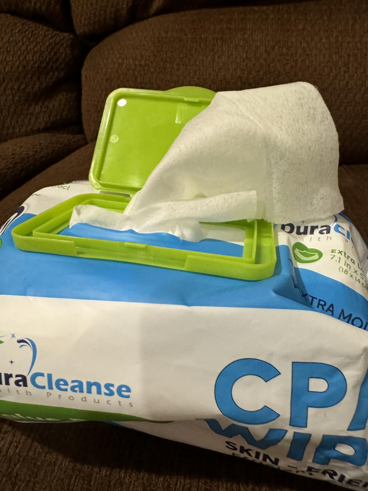 CPAP Wipes - XL and Moist Unscented CPAP Cleaner - 300 Ct + 12 | Extra Moist, XL, Lint-Free, Alcohol-Free CPAP Cleaning Wipes for Masks, Cushions and Hoses - 2-Pack Jumbo Supply customer photo 2