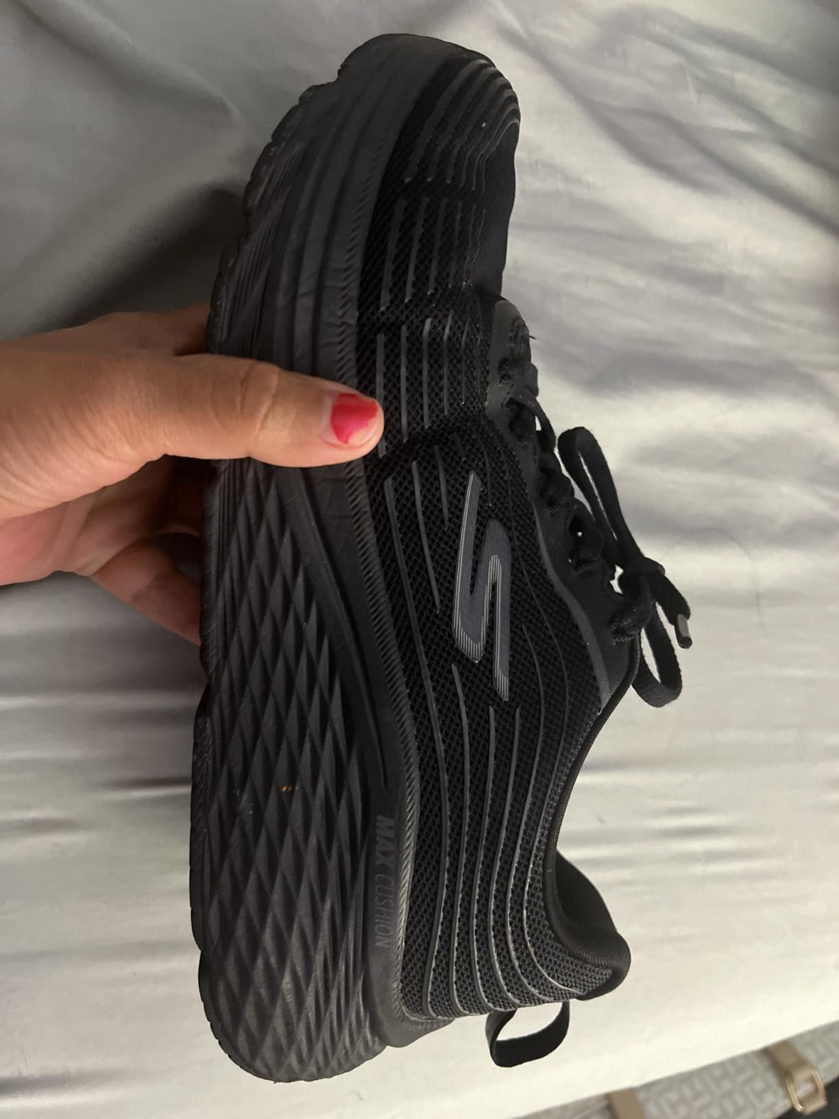 Skechers Women's Max Cushioning Elite 2.0 Sneaker | Max Cushioning, Air-Cooled Goga Mat Insole, Ultra Go Midsole, Natural Rocker Technology, Machine Washable customer photo 2
