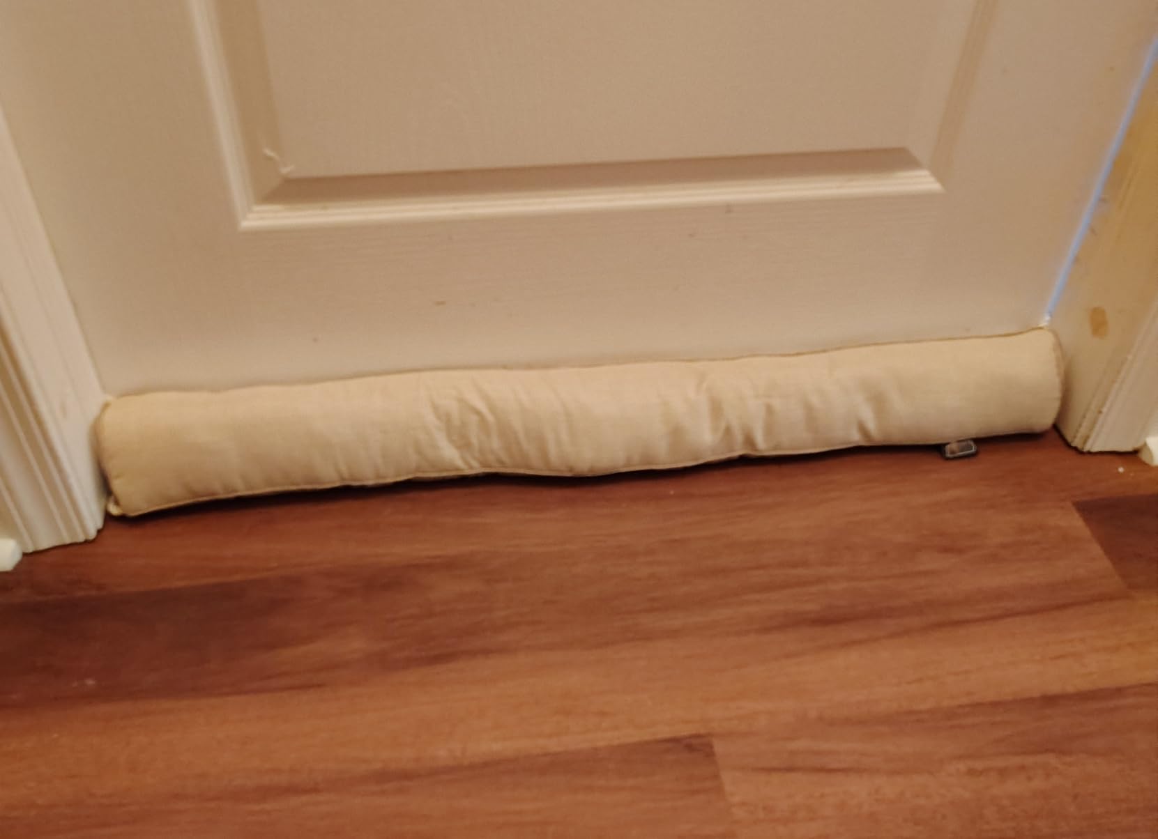 GORILLA GRIP Under Door Draft Stopper for Bottom of Doors, 32in Brown, Cold Air Insulation Sweep, Weather Stripping Seal Noise, Soundproofing, Warmth Sealer, Easy Install Gap Filler Home Essential customer photo 2
