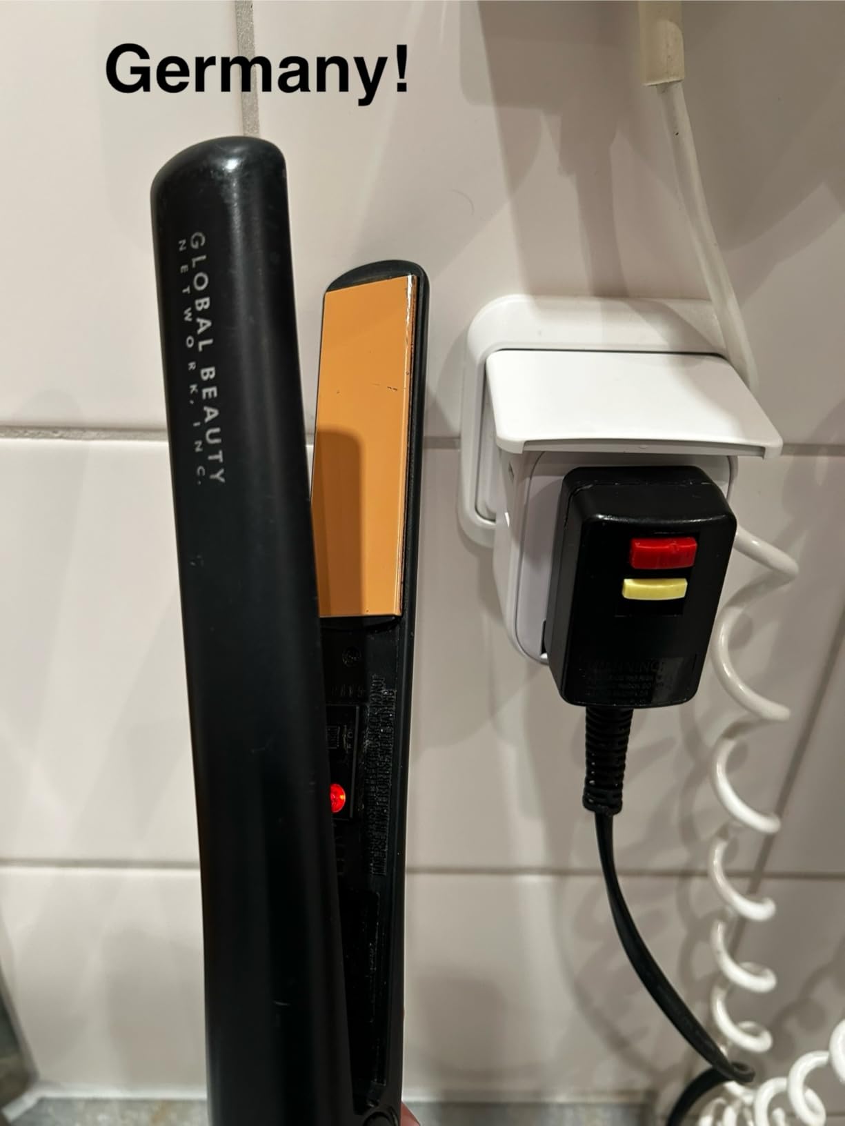 LENCENT European Travel Plug Adapter US to Europe Type-C Foldable Plug | with 4 Outlets 4 USB Ports (2 USB C), Power Adaptor for USA to EU Euro Iceland Spain Italy France Germany Greece Portugal customer photo 1