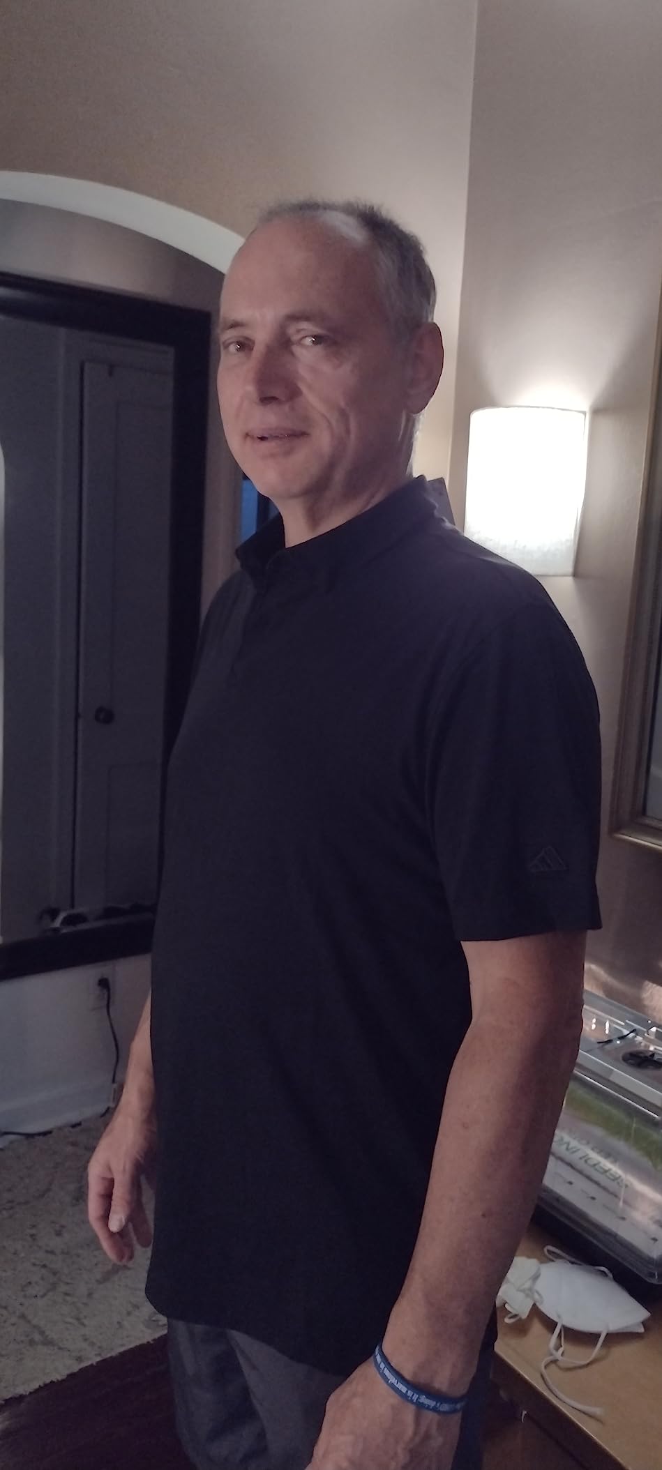 adidas Men's Go-To Polo Shirt customer photo 2