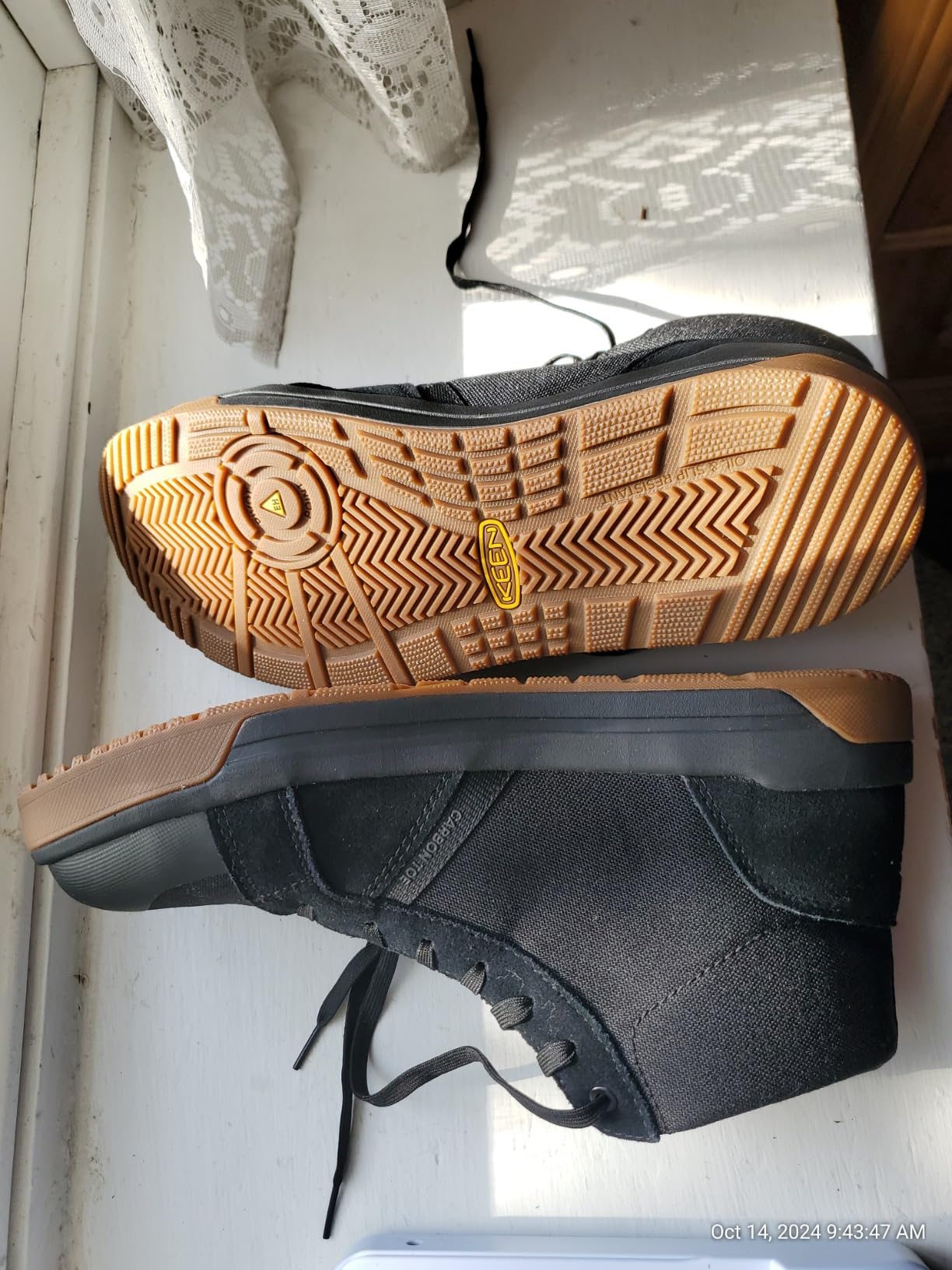 KEEN Utility Men's Kenton Mid Composite Toe Work Sneakers customer photo 2