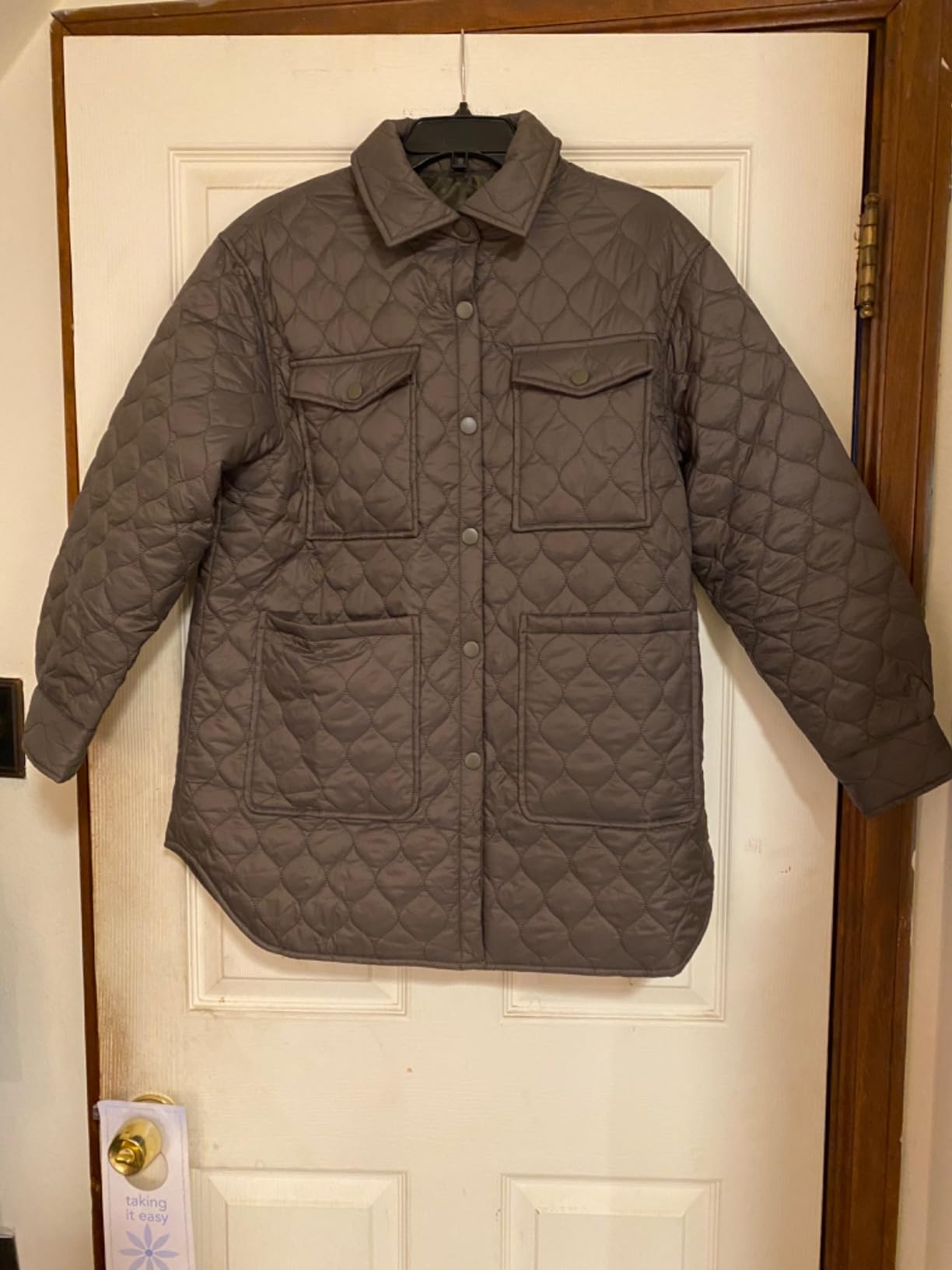 EVALESS Womens Lightweight Diamond Quilted Puffer Jackets customer photo 1