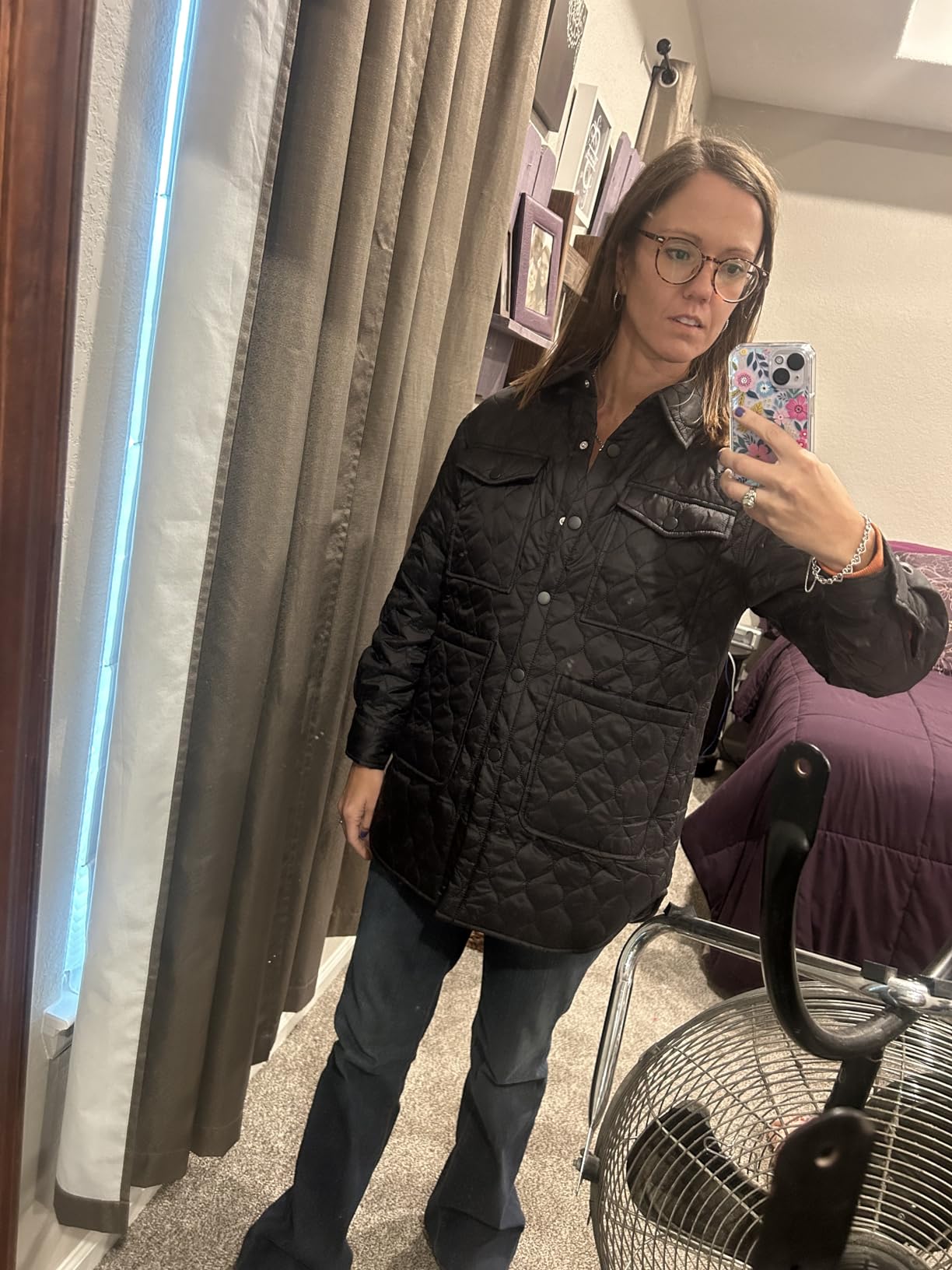 EVALESS Womens Lightweight Diamond Quilted Puffer Jackets customer photo 2