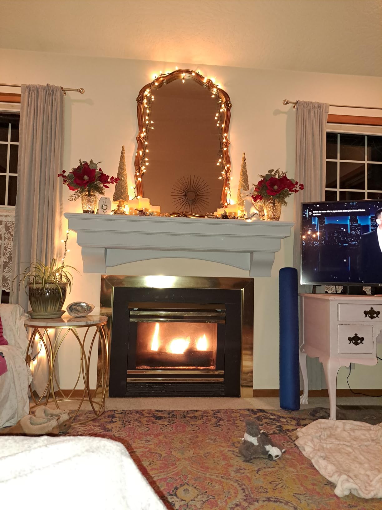 MANTELSDIRECT Salem Wood Mantel Shelf with Arched Corbels - Rosewood 60 Inch | Wooden Rustic Wall Mounted Shelf from Pine Wood - Perfect for Fireplaces, TVs & Decor customer photo 1