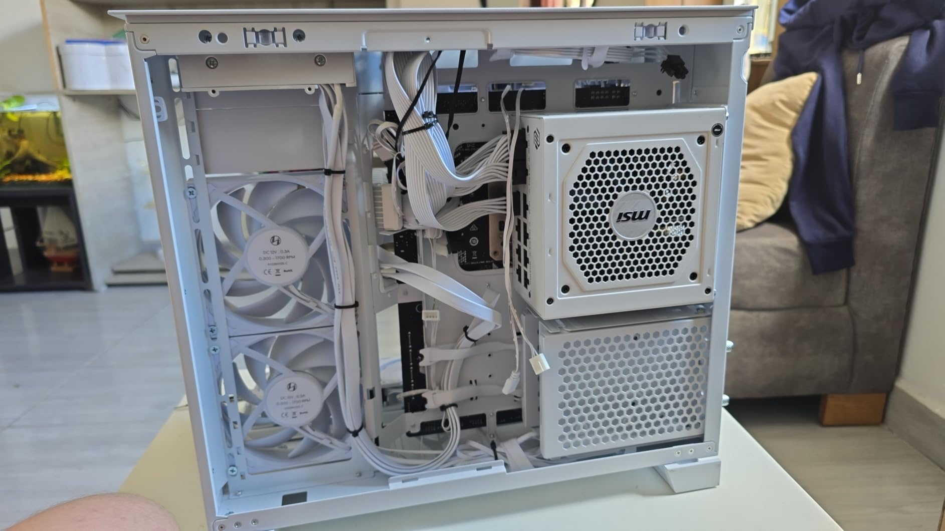 MSI MAG A750GL PCIE5, Fully Modular Compact Gaming 750W Power Supply, 80+ Gold, ATX 3.1 & PCIe 5.1 Ready, Native Dual-Color 12V-2x6 Cable, 10 Year Warranty customer photo 1