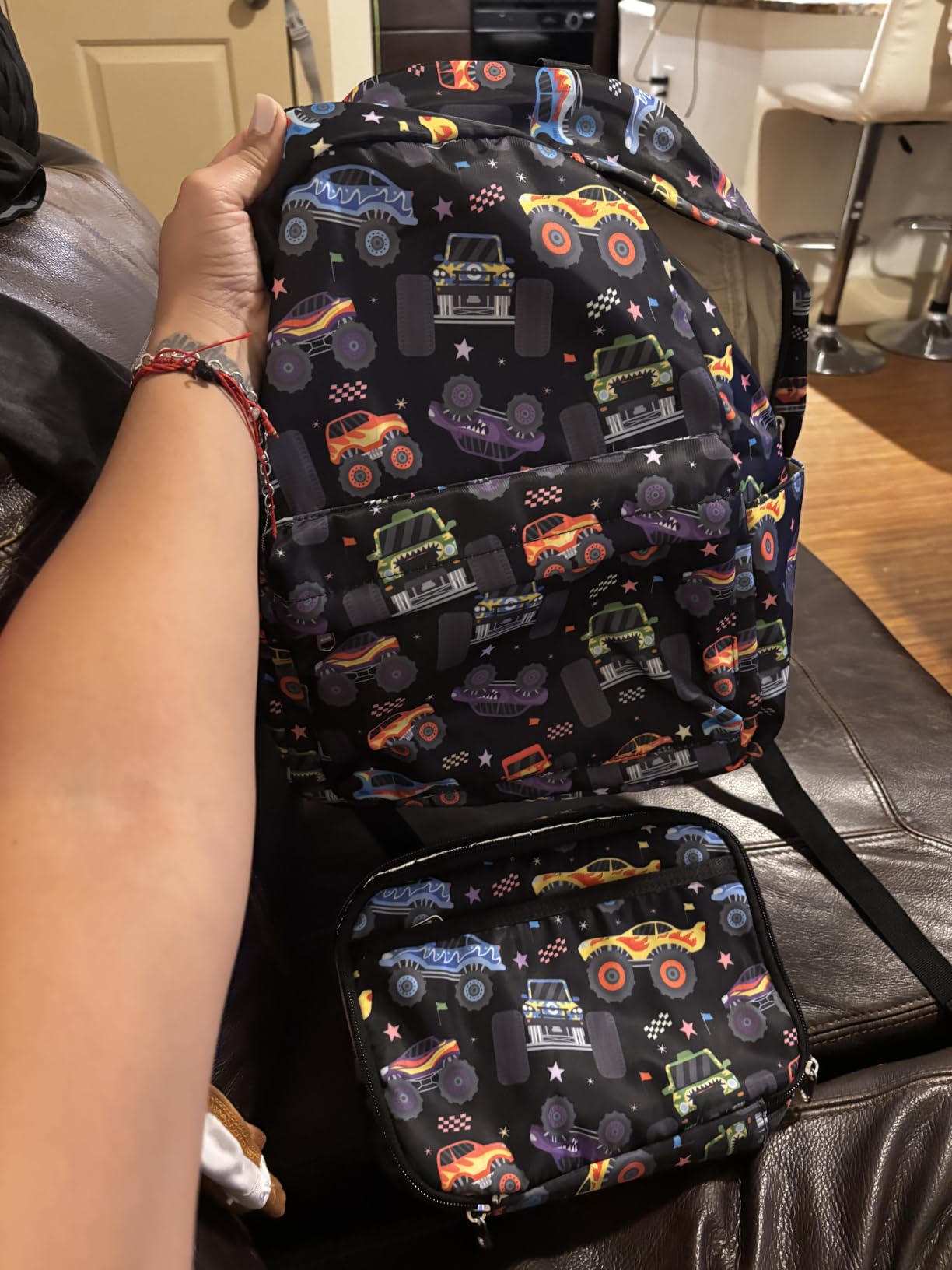CAMTOP Backpack for Kids, Boys Girls Preschool Backpacks with Lunch Box Toddler Kindergarten School Bookbag Set customer photo 2
