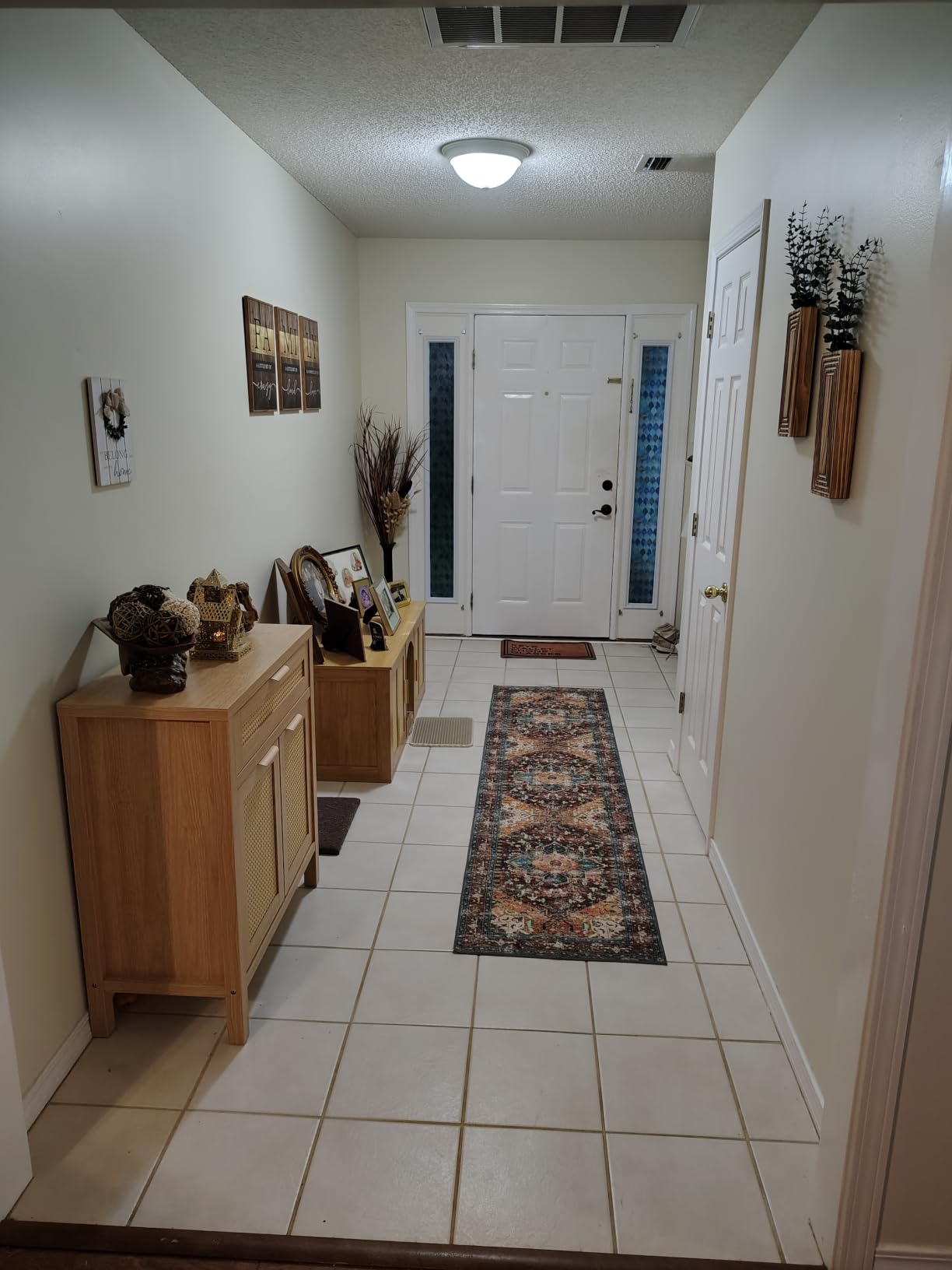 Yamaziot Washable Runner Rug, 2x8 Non-Slip Boho Vintage Hallway Rug Runner customer photo 1