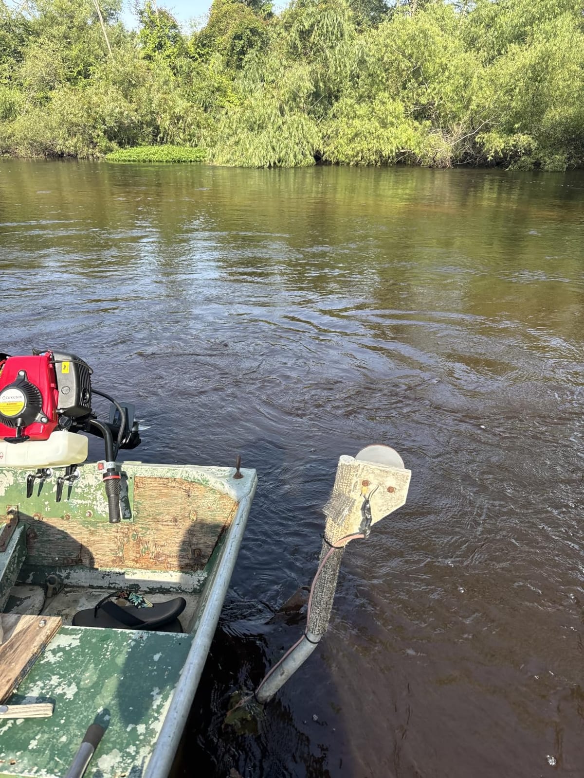 4 Stroke Small Outboard Motor 4 hp Outboard Boat Motor for Inflatable, Kayak, Dinghy, Canoe, Jon Boat Small Boat, With Short Shaft customer photo 2