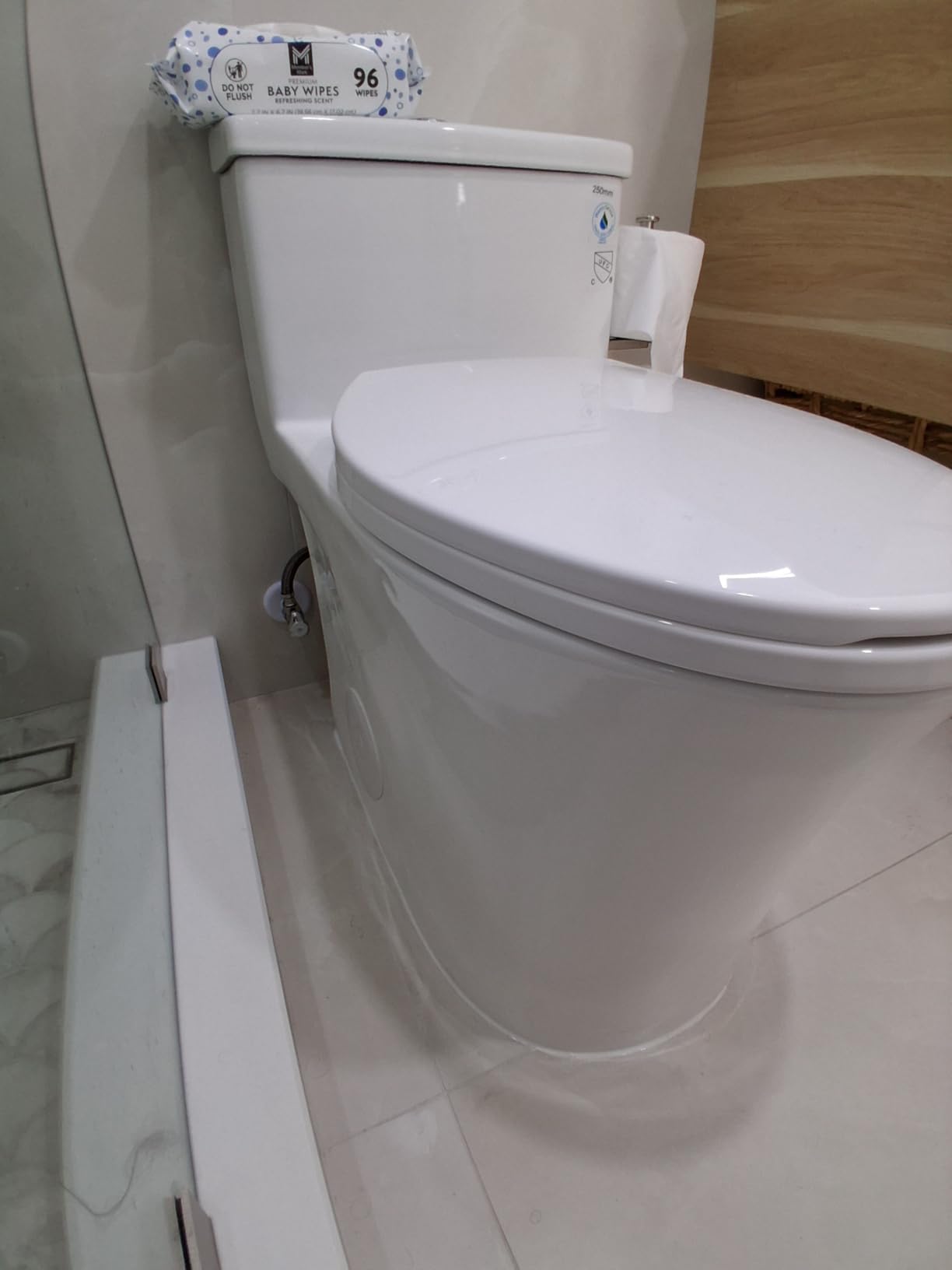 HOROW T0338W10 One Piece Toilet with ADA Chair Height 17.3