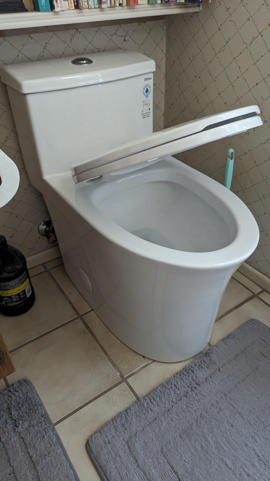 HOROW T0338W10 One Piece Toilet with ADA Chair Height 17.3