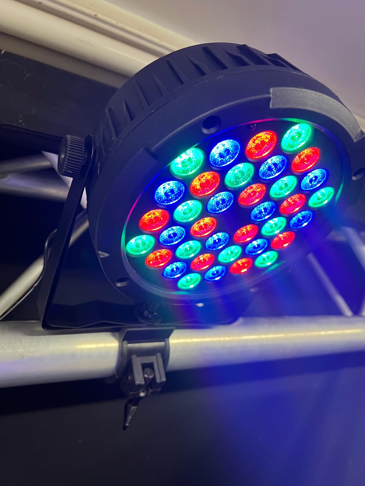 36W 36LEDs RGB Stage Par Lights by Remote DMX Control - 4Pack customer photo 1