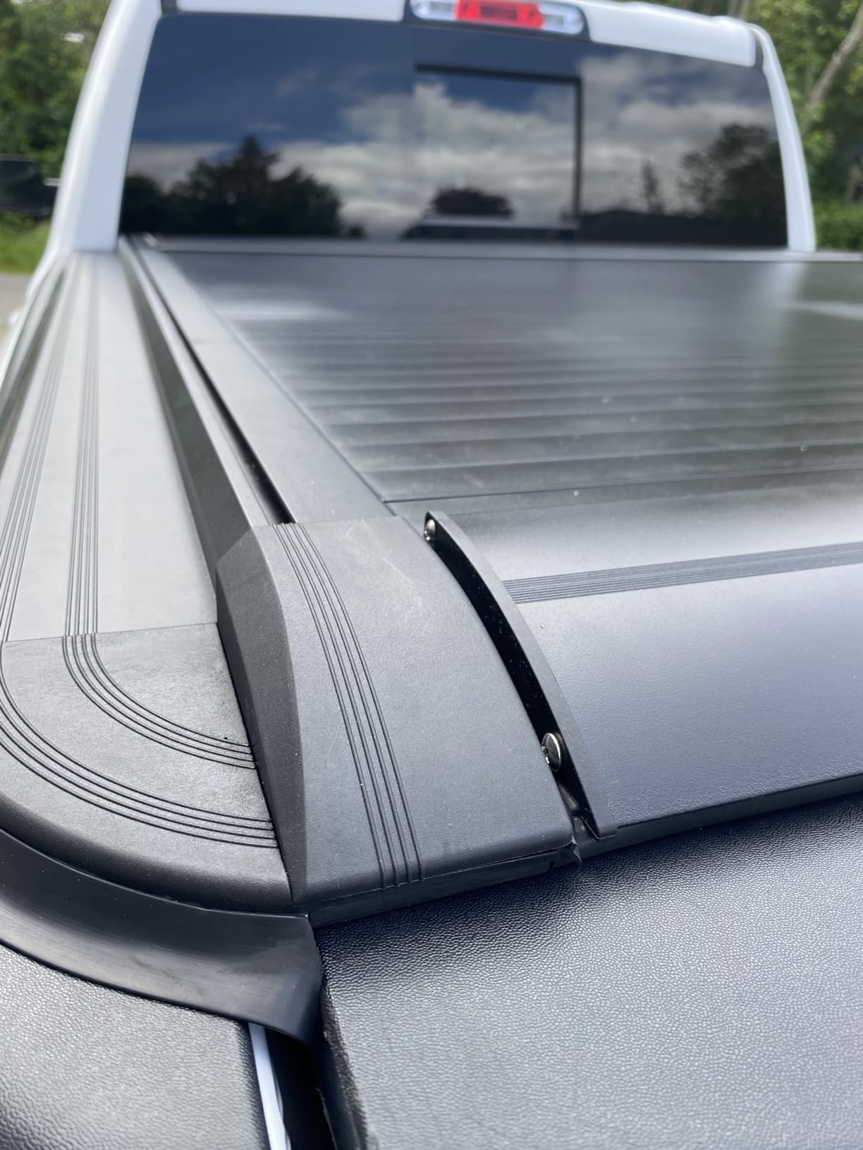 Retractable Tonneau Cover Fit Dodge Ram 1500 2009-2026 Truck Bed | Lock Waterproof Auto-Recoil Classic & New Body w/o Rambox trx laramie long-horn/ star rebel limited big horn,etc customer photo 1