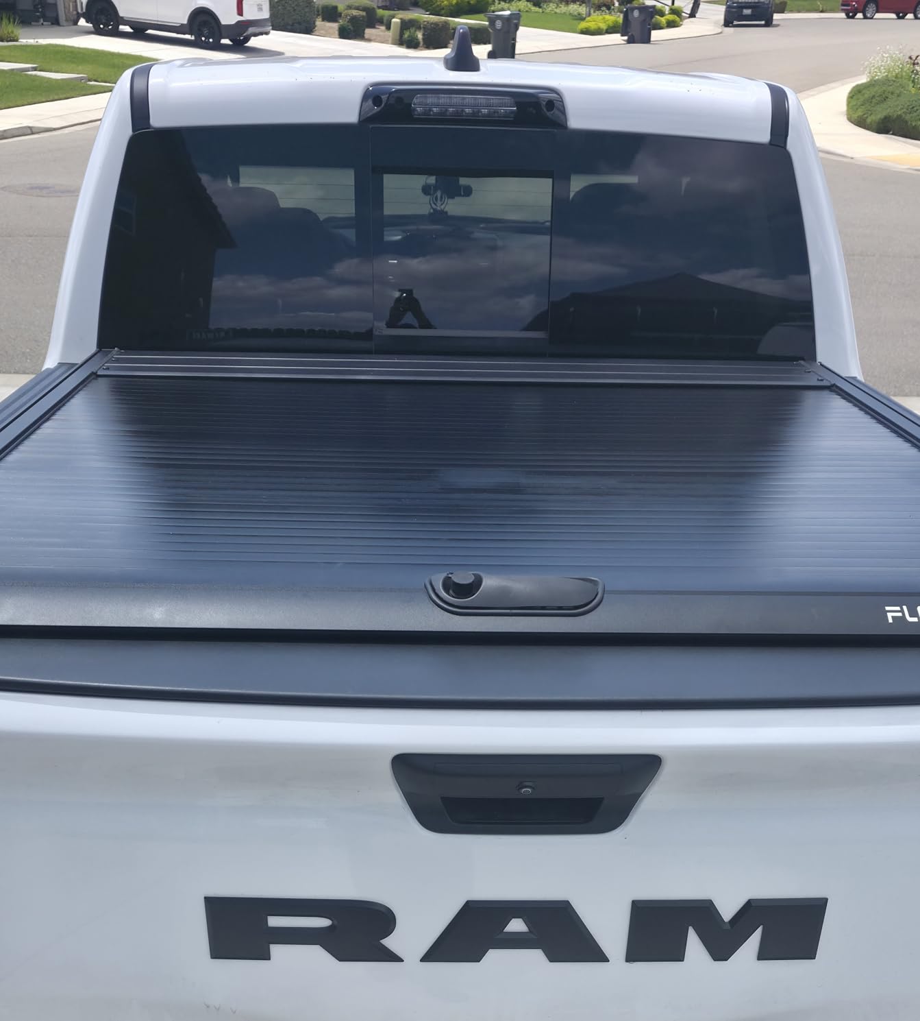 Retractable Tonneau Cover Fit Dodge Ram 1500 2009-2026 Truck Bed | Lock Waterproof Auto-Recoil Classic & New Body w/o Rambox trx laramie long-horn/ star rebel limited big horn,etc customer photo 2
