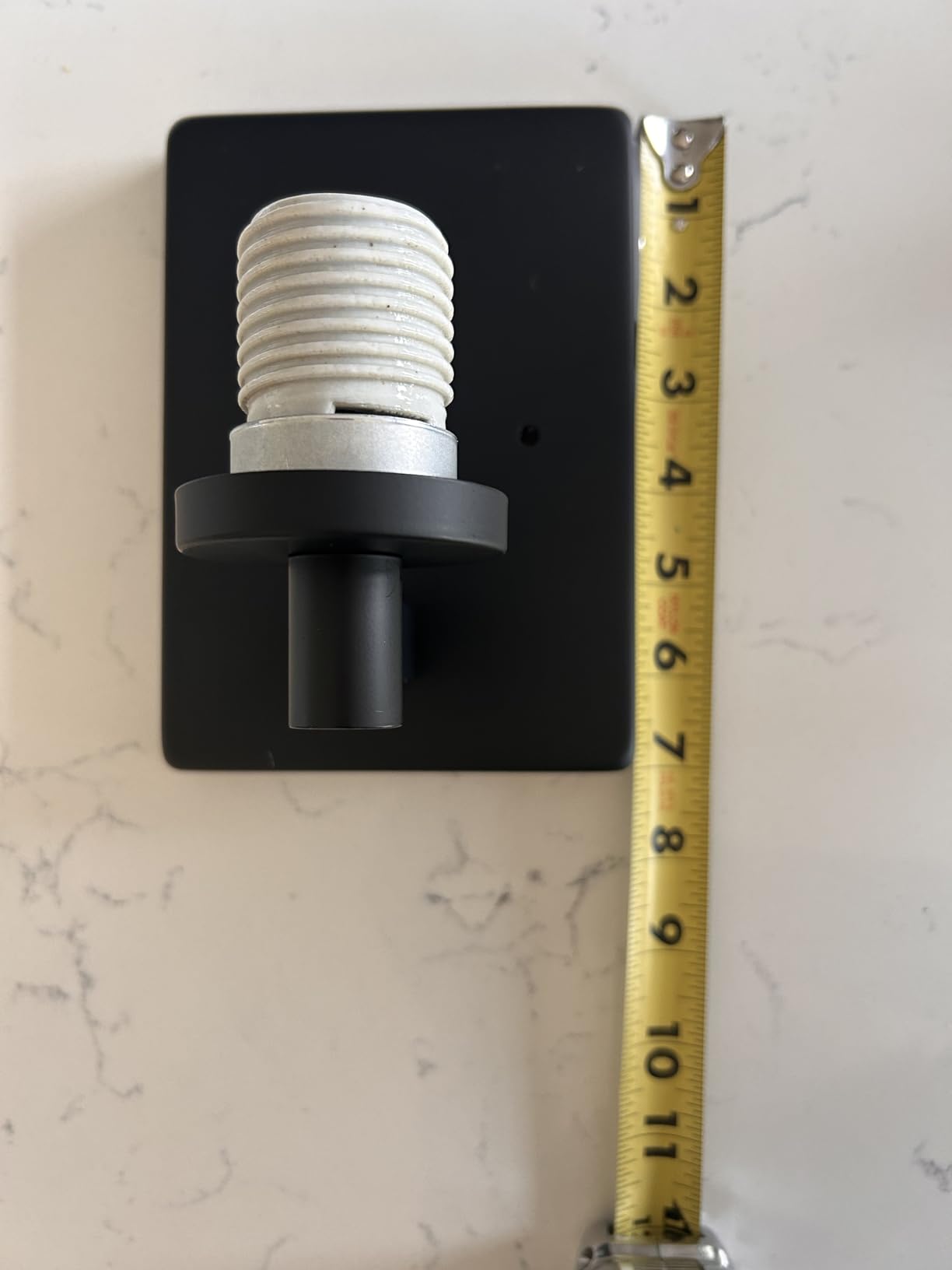 Kalium Wall Sconces Set of Two, Modern Matte Black Vanity Wall Lights | Double Clear Glass Shades With E26 Base, Farmhouse Wall Lights For Bathroom, Bedroom, Living Room, Mirror And Hallway. customer photo 1