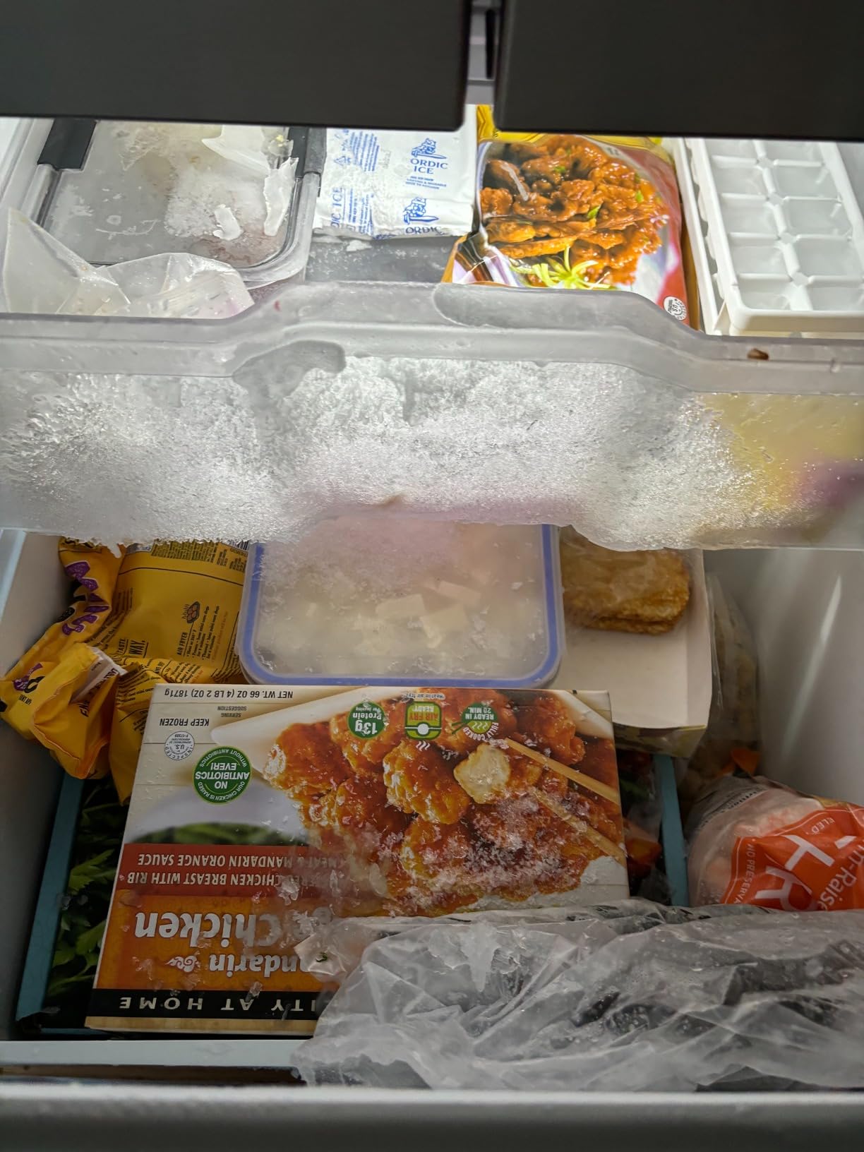 KoolMore 30-Inch and 18.5 cu. ft. Counter Depth French Door Refrigerator with Three Doors and Deep Freezer in Stainless-Steel (KM-RERFDSS-18C) customer photo 2
