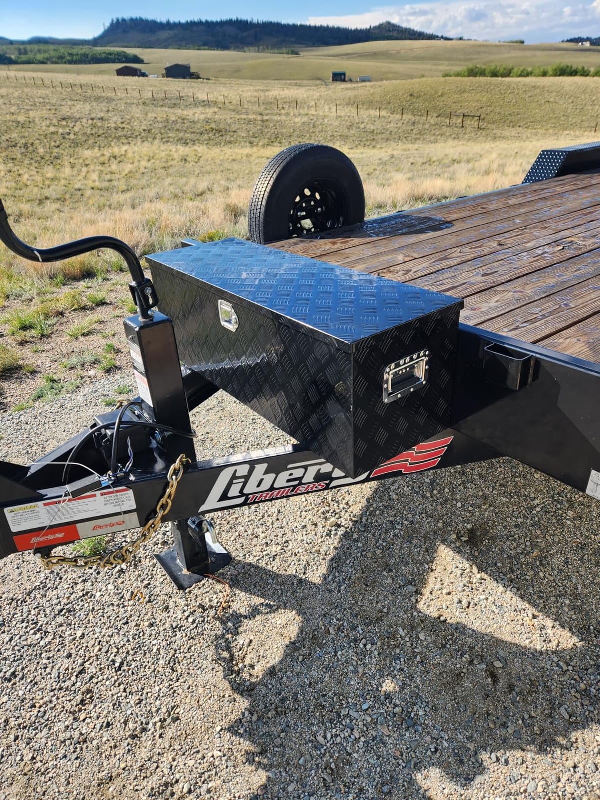 70 Inch Truck Tool Box Gull Wing Crossover Aluminum Black Pickup Truck Bed Storage, Waterproof Side Truck Box with Lock and Key for RVs, ATVs, Trailer & Truck (70