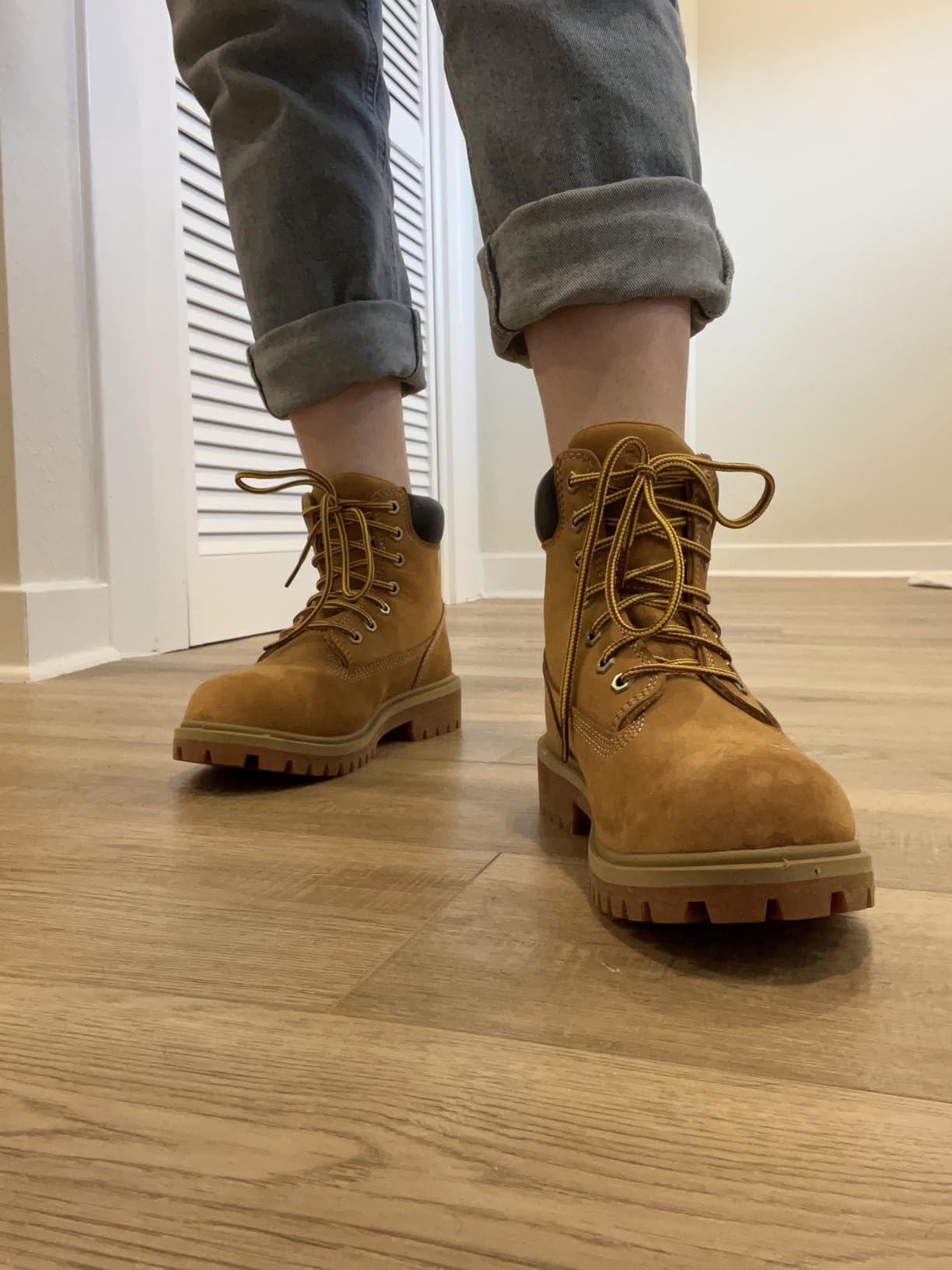 Timberland PRO Women's Direct Attach 6 Inch Steel Safety Toe Insulated Waterproof Industrial Work Boot customer photo 1