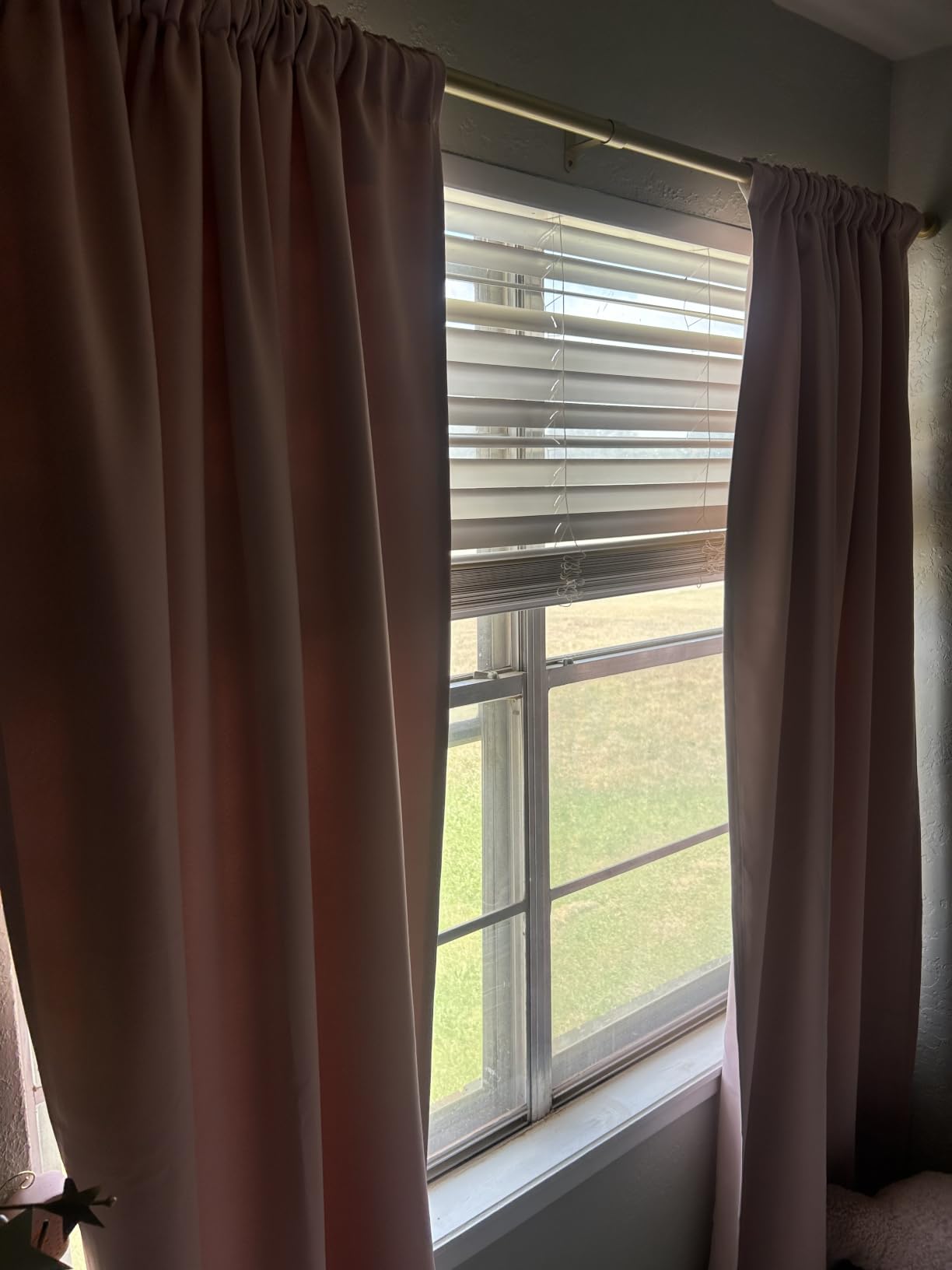 MIULEE Black Back Tab Blackout Curtains 52x120 Inch Long 2 Panels Set | Rod Pocket Pinch Pleated, Thermal Insulated, Halloween Bedroom Living Room Darkening Drape, Extra Long Light Blocking Curtain customer photo 2