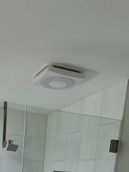 OREiN 3-in-1 Bathroom Exhaust Fan with Light & Humidity Sensor, 160 CFM, 1.0 Sone, Auto-On at 60% Humidity, 1500LM, 3CCT, Night Light, ENERGY STAR customer photo 2