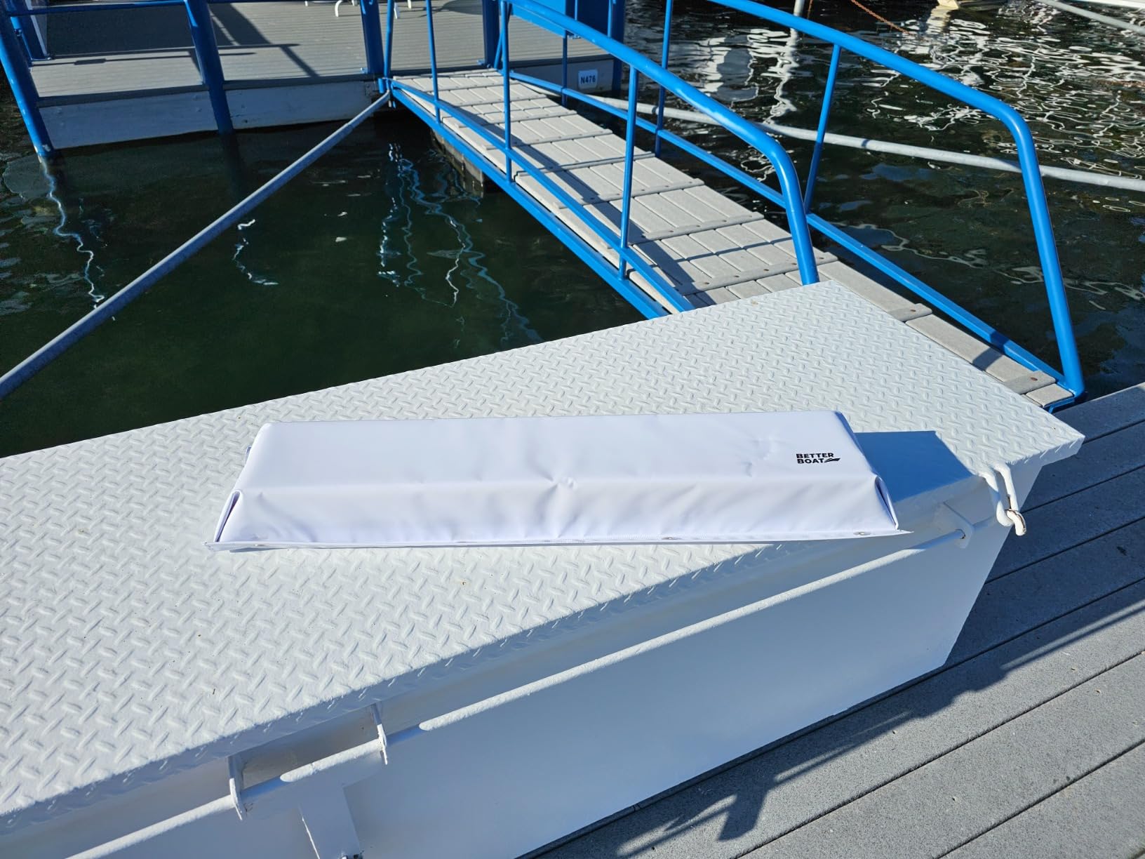 Dock Bumpers, 6x4 Inch High Density Foam Boat Dock Bumper Guards, Piling customer photo 1