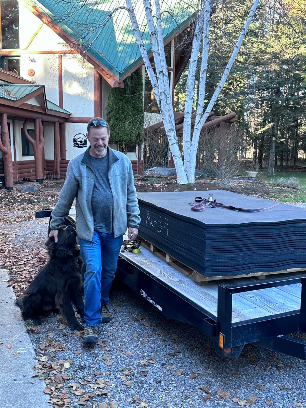 Original EZGrip Mat Movers - Proudly Made in The USA - Designed to Make Moving Heavy Stall Mats Easier, Single Mover customer photo 2