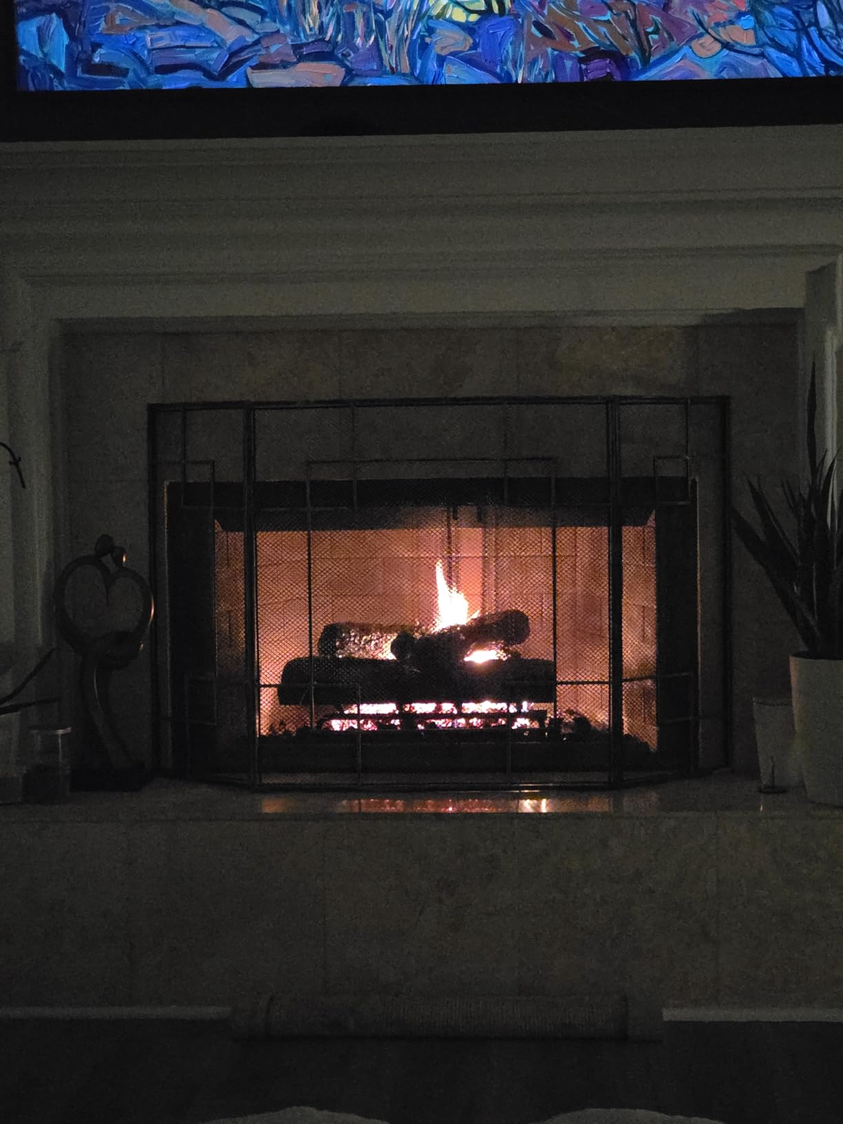 Real Fyre Fyreside 24-Inch Live Oak Vented Gas Log Set, Natural Gas, SPK-26 Safety Pilot, 75,000 BTU, Includes Burner/Grate/Embers & Gas Connection Kit customer photo 2