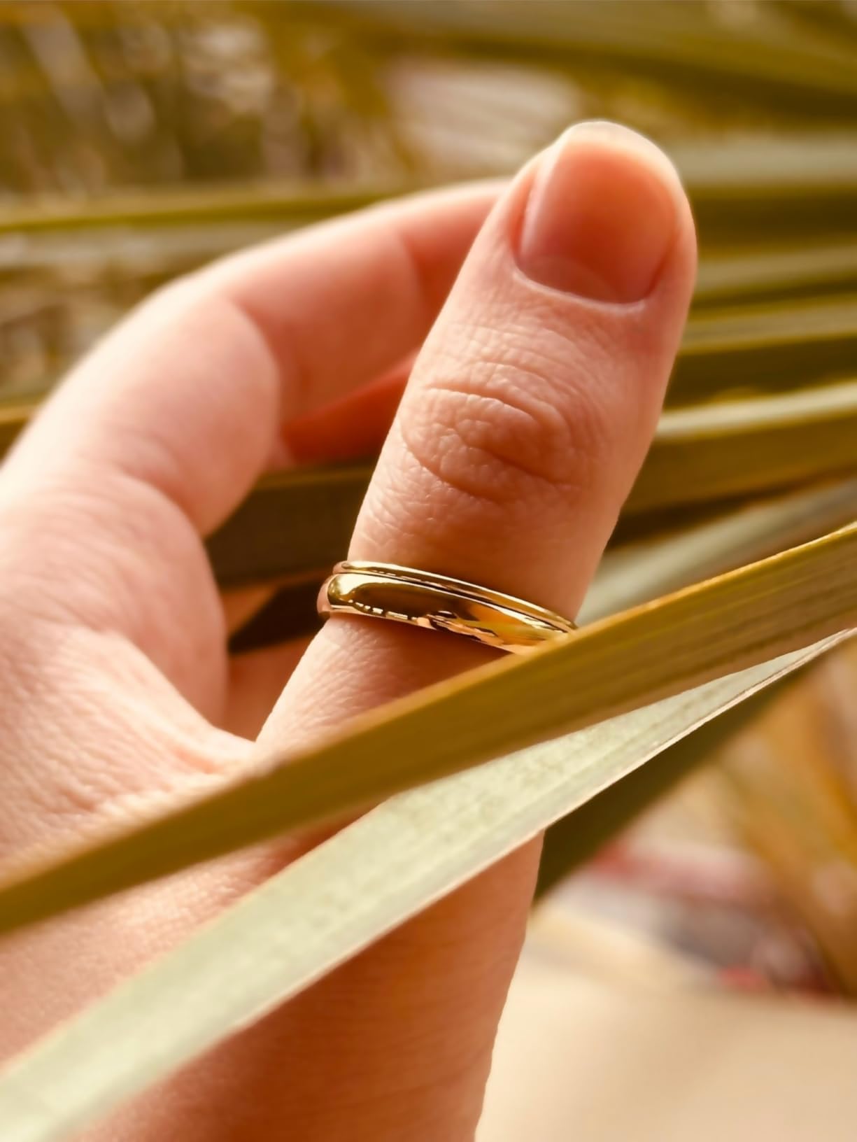KISS WIFE Gold Stackable Rings for Women, Knuckle, Midi, Statement Ring Set | Mixed sizes, dainty and chunky styles, rhinestone accents, thumb rings, and layered looks for daily wear and parties customer photo 2